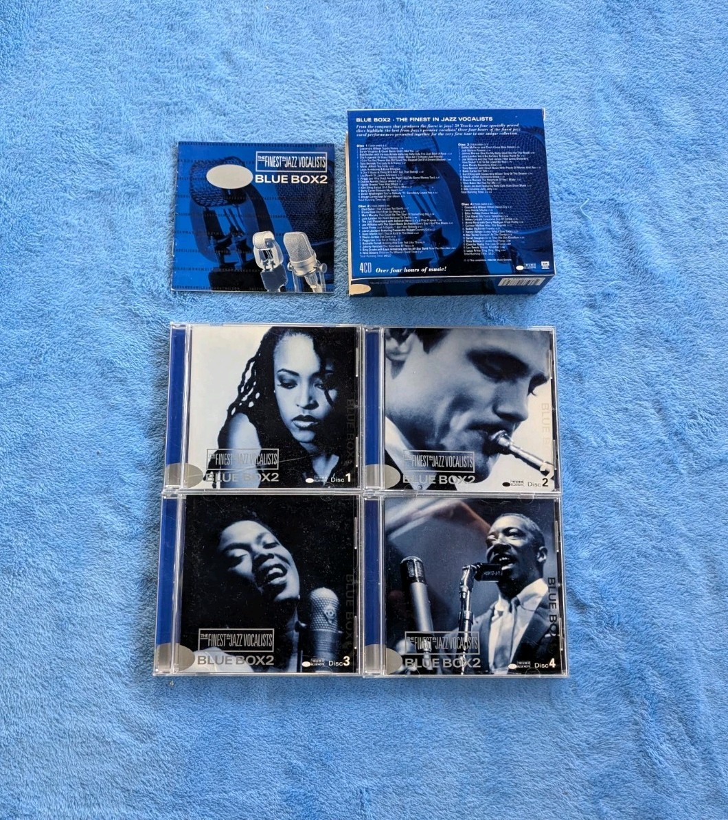 BLUE BOX 2 Finest In Jazz Vocalists 4 CD Box Set Blue Note Compilation