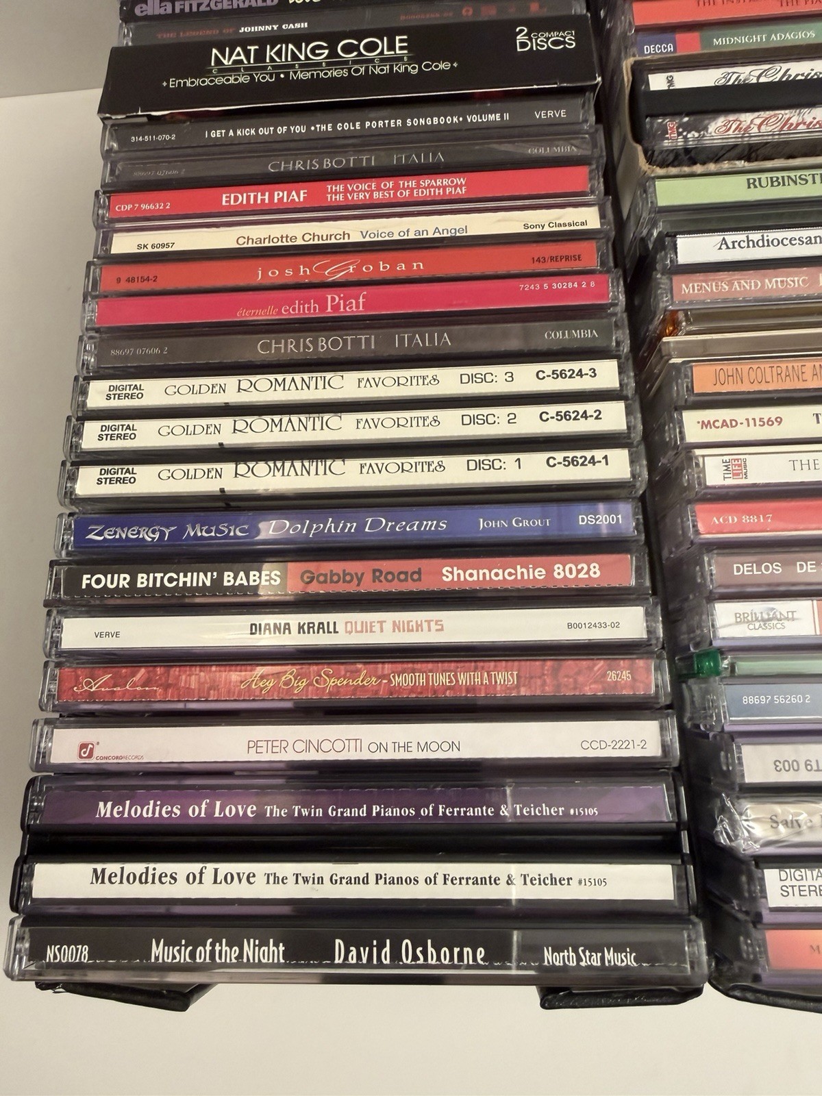 Large 120 CD Lot Collection Various Genre Jazz Classical Holiday & More Xlnt!