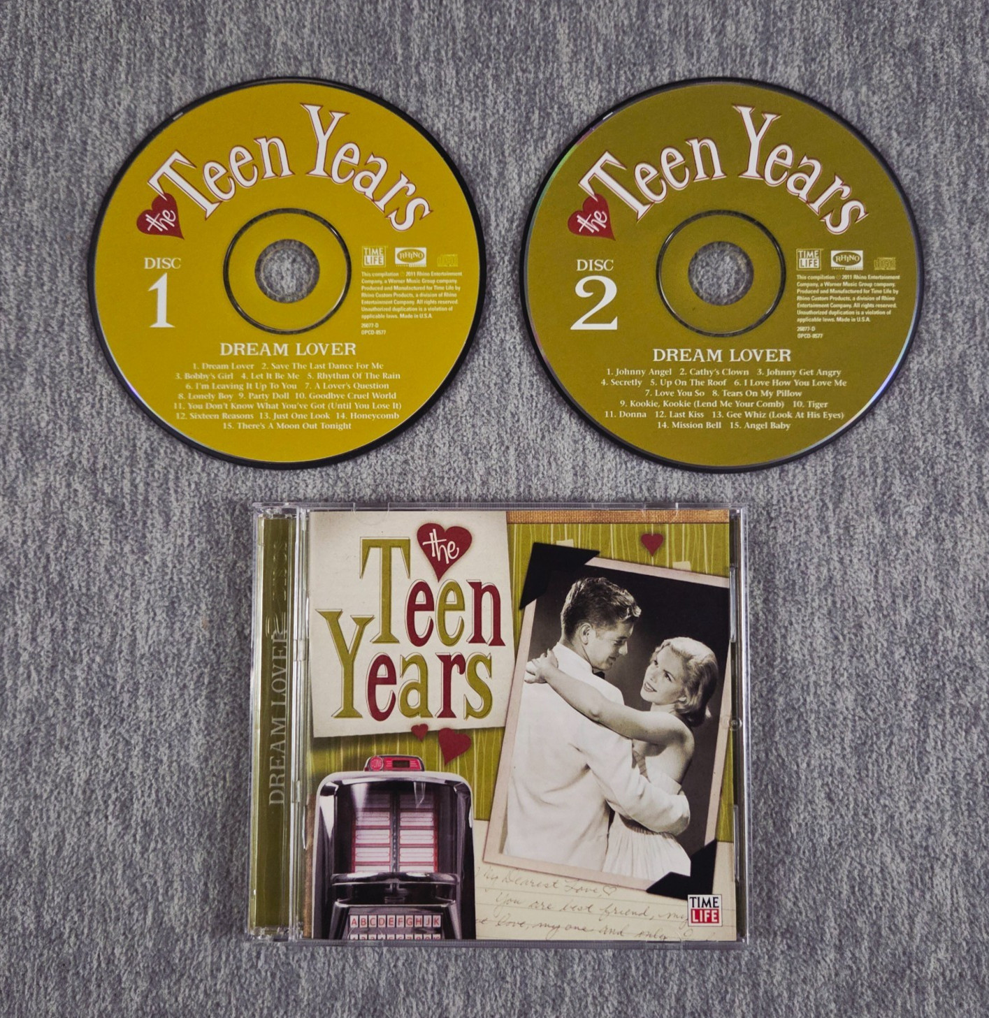 The Teen Years Dream Lover CD 2-disc 2011 Rhino Time-Life