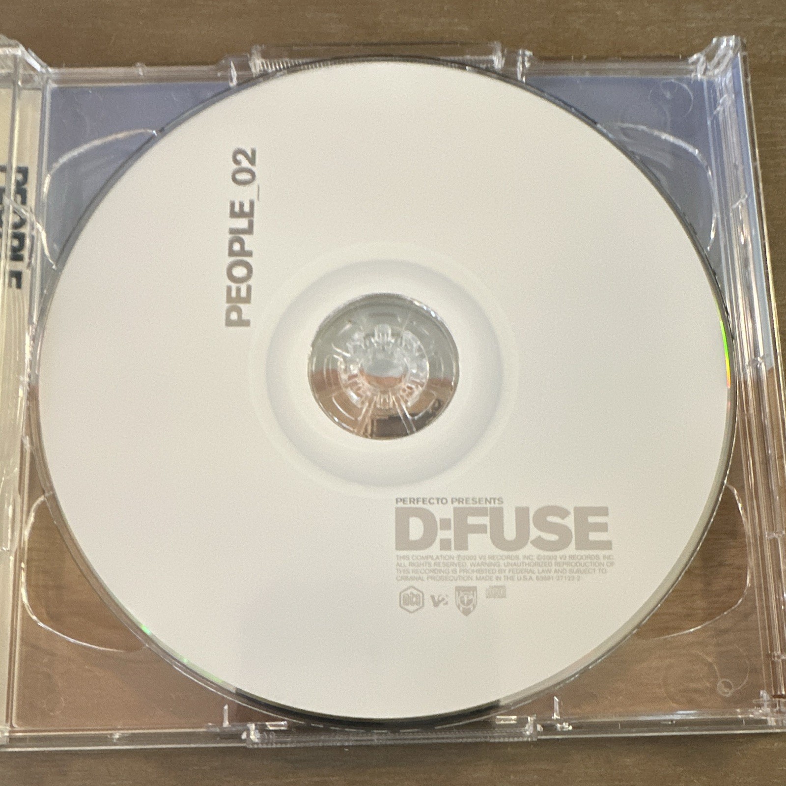 People by D:Fuse (CD, Feb-2002, 2 Discs, V2 (USA))