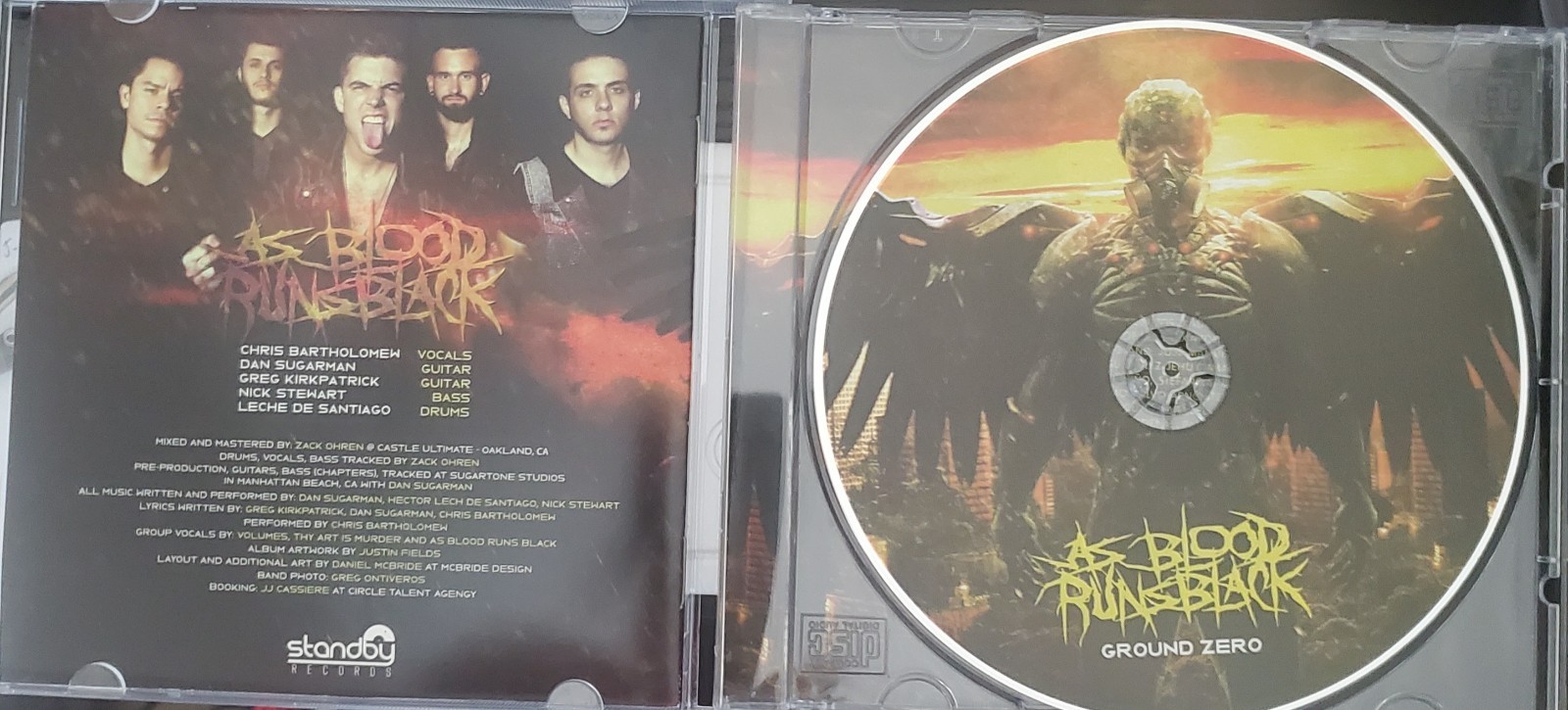 As Blood Runs Black – Ground Zero CD | Rare Metalcore Release | VG Condition