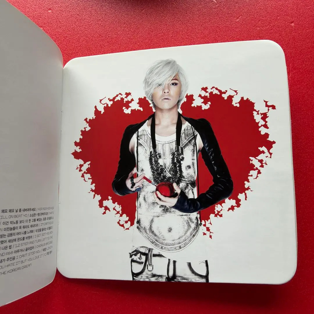 G-DRAGON HEARTBREAKER first album limited BIGBANG Korean Edition CD Rare Used JP