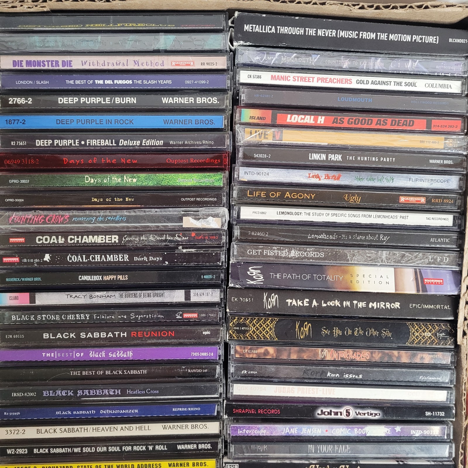 A-Z 90's Grunge Y2K Rock Nu-Metal Punk CD TESTED Build Your Own Lot of Choices