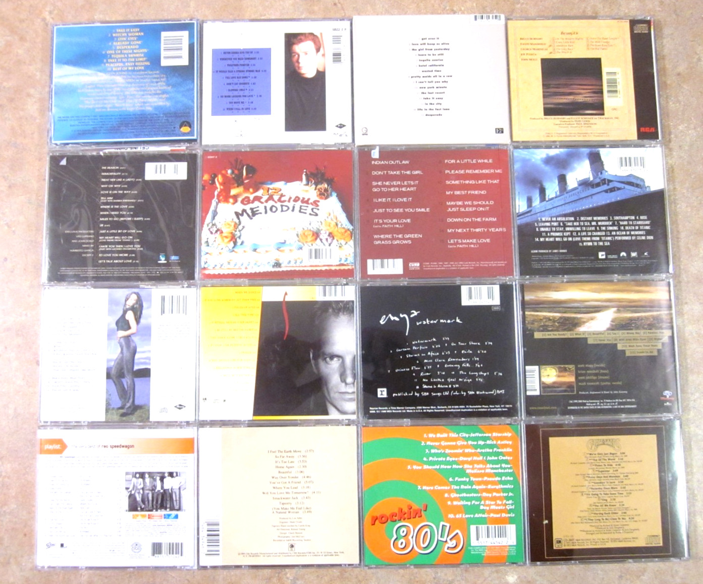CLASSIC ROCK GUITAR POP 50s 60s 70s 80s 90s YOU PICK YOUR CDs Lot Collection