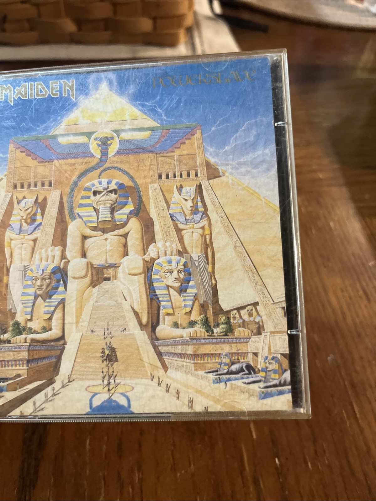 Iron Maiden Powerslave CD (1995, 2-Disc Set) RARE BONUS CD -CASTLE RECORDS