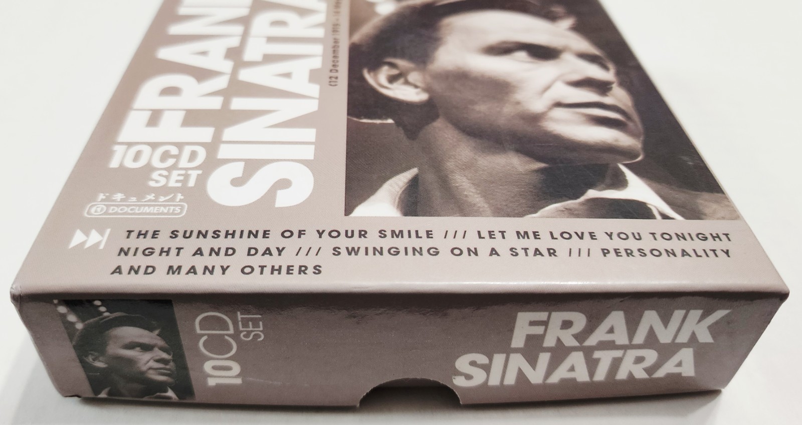 FRANK SINATRA - (12 DECEMBER 1915 - 14 MAY 1998) 10 X CD BOX SET IMPORT GERMANY