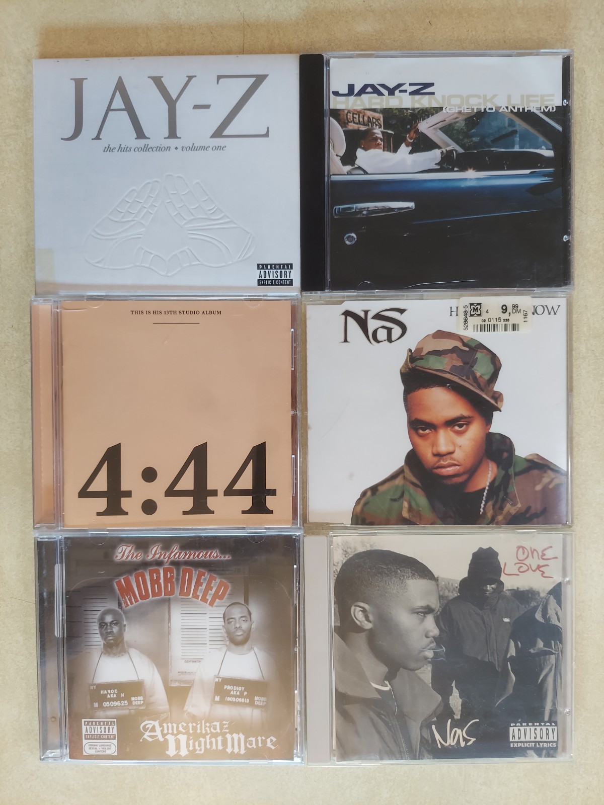 Eat Coast Rap CD Lot of 21 Jay-Z Nas Cam'ron Ja Rule Wale RZA Mobb Deep Camp Lo