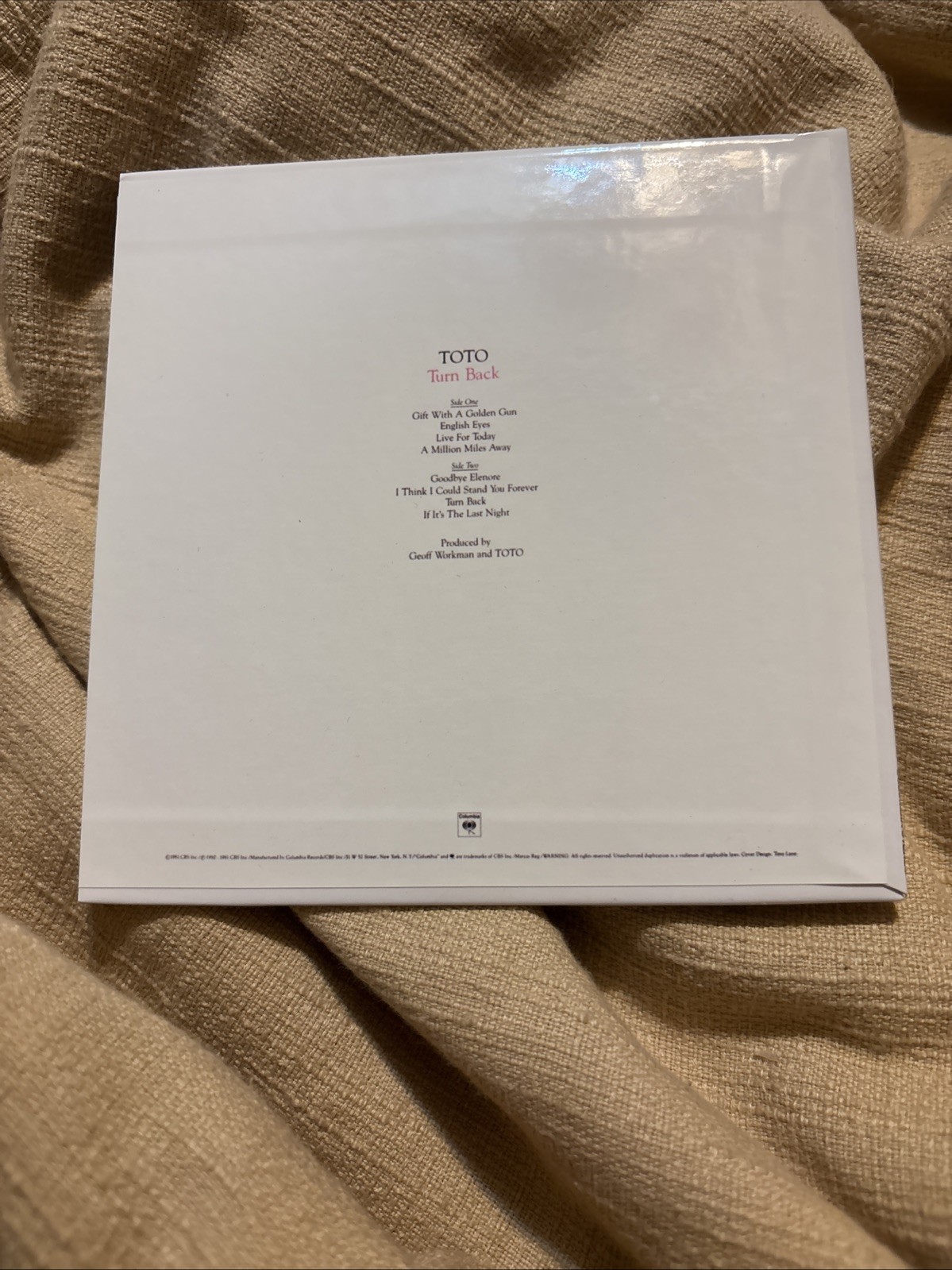 Toto by Toto (CD, Mar-2005, Sony)