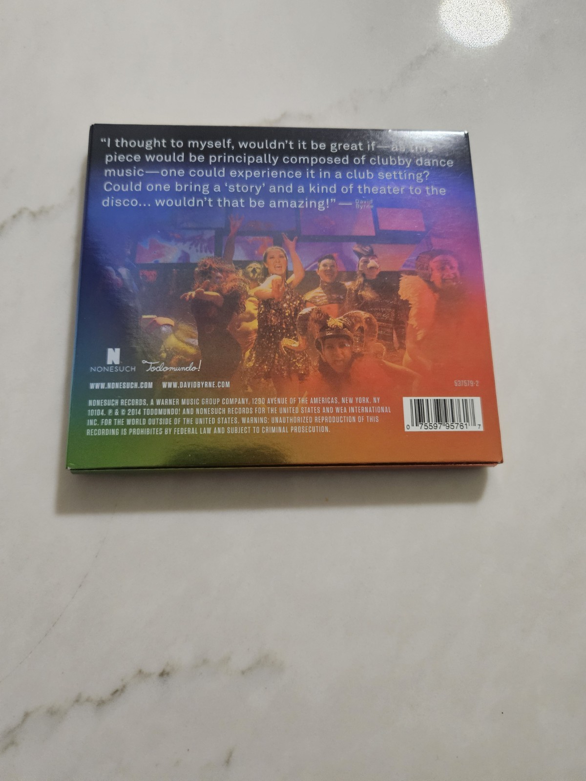 Here Lies Love - Original Cast CD- Imelda Marcos Musical David Byrne Fatboy Slim