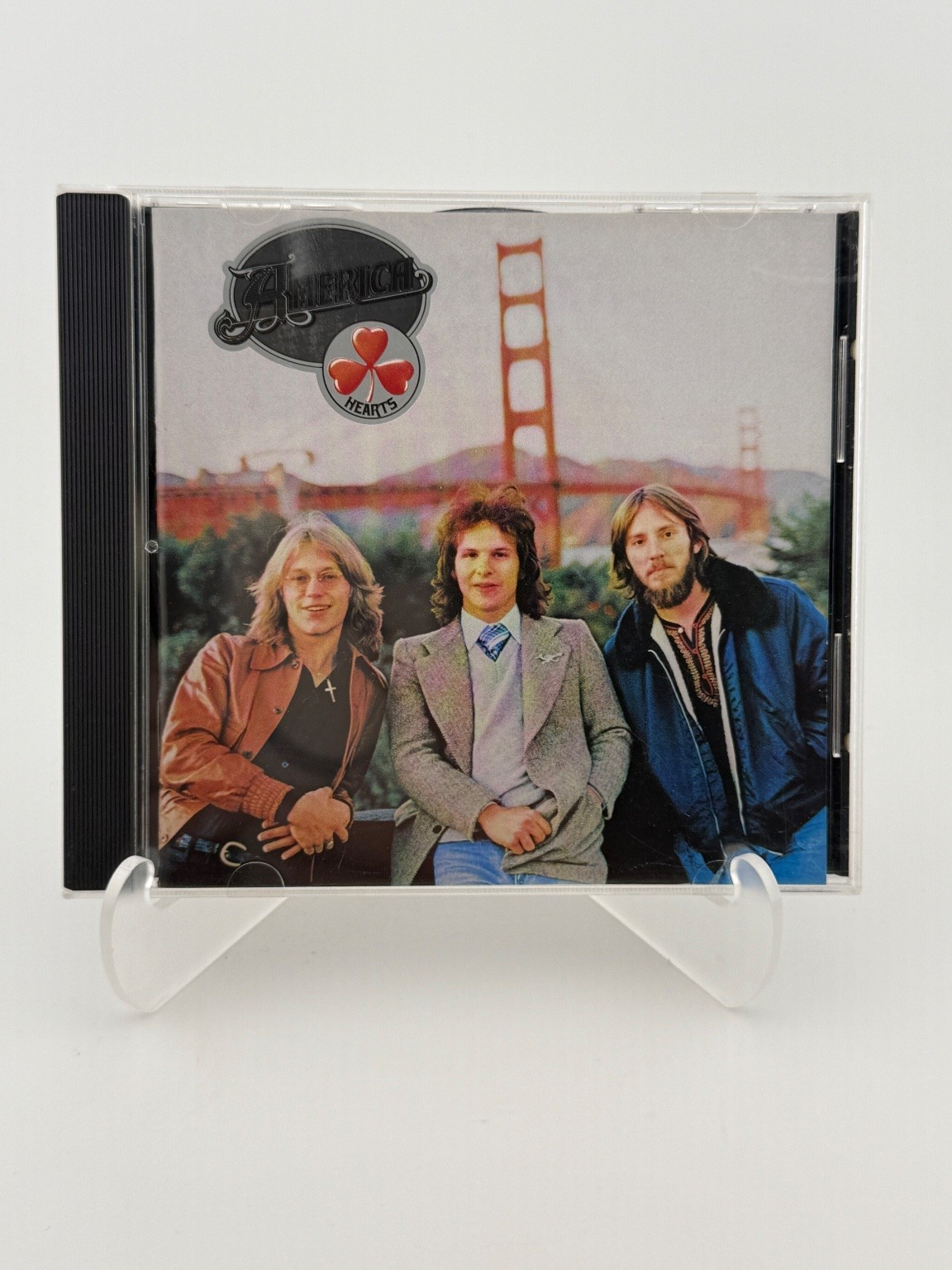 America – Hearts CD 1975 German Press Folk Rock Warner Bros. Records