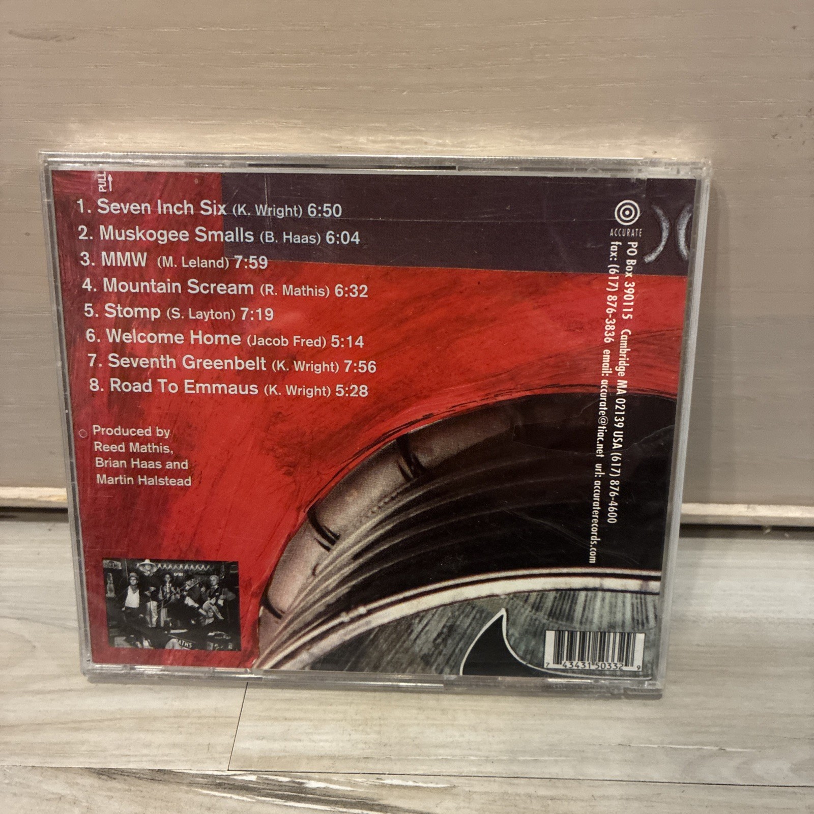 FRED, JACOB JAZZ ODYSSEY - WELCOME HOME - BRAND NEW CD Crack In Case