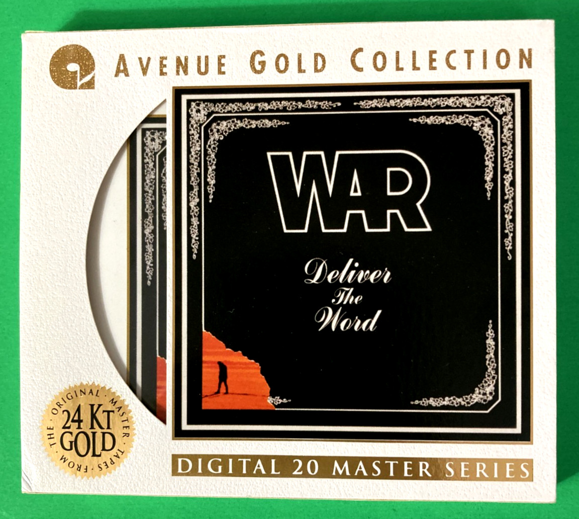 War - Deliver the Word -CD - Limited 24 K Gold Collection - Digital 20 Master
