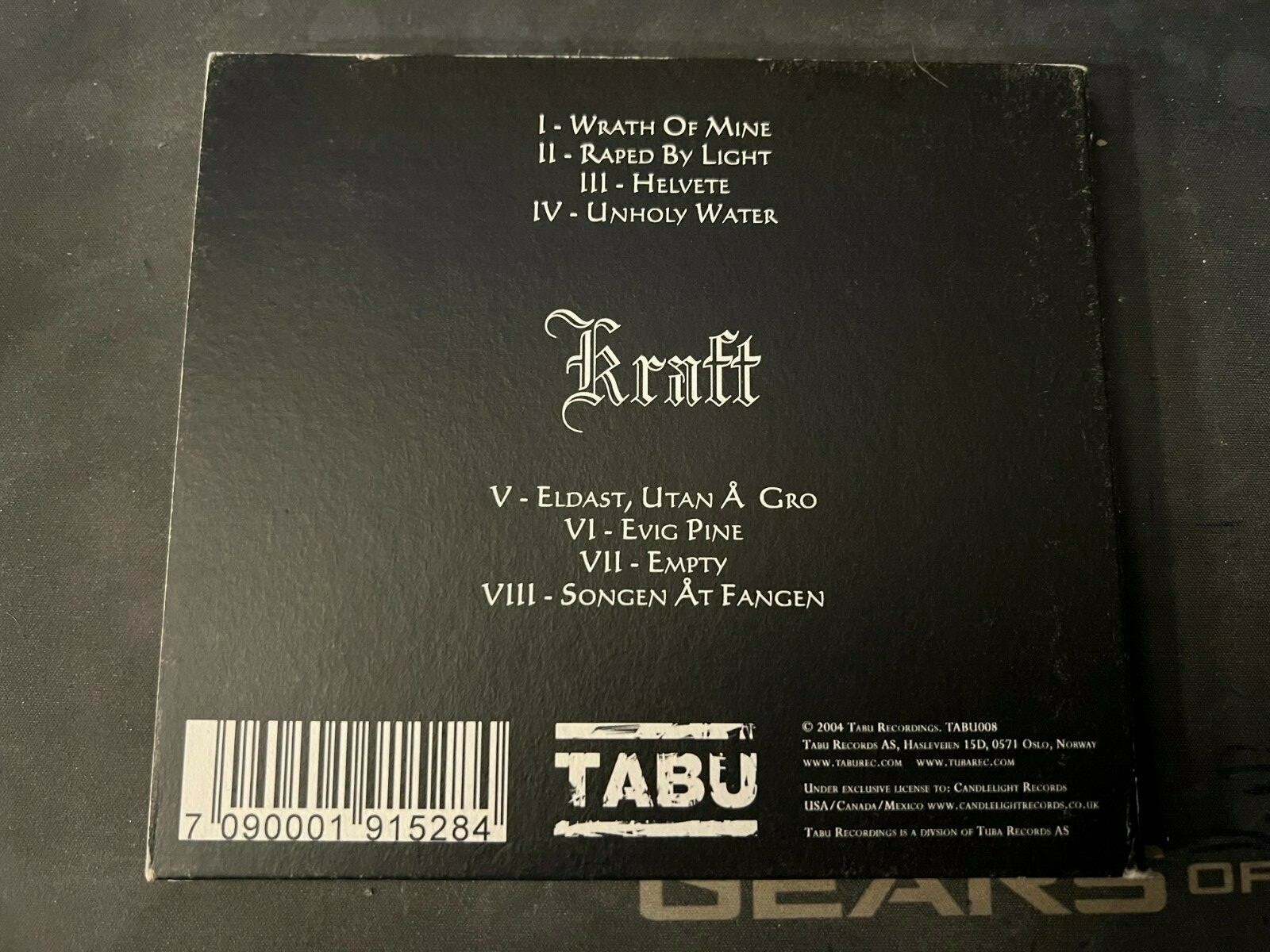 VREID - Kraft - CD Used