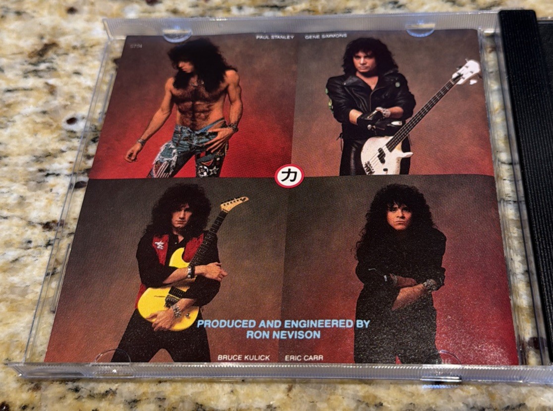 KISS – Crazy Nights CD 1987 Hard Rock Glam Metal Mercury 832-626-2