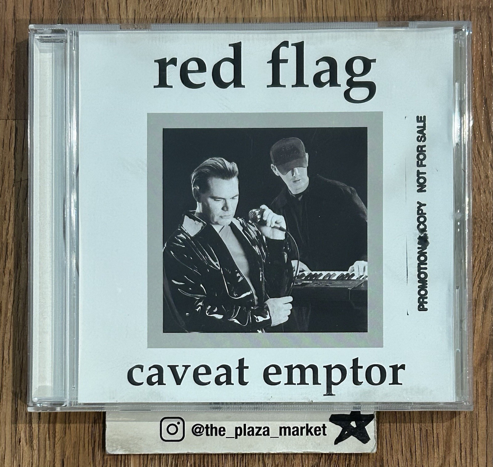 Red Flag Caveat Emptor CD rare Promo copy out of print music