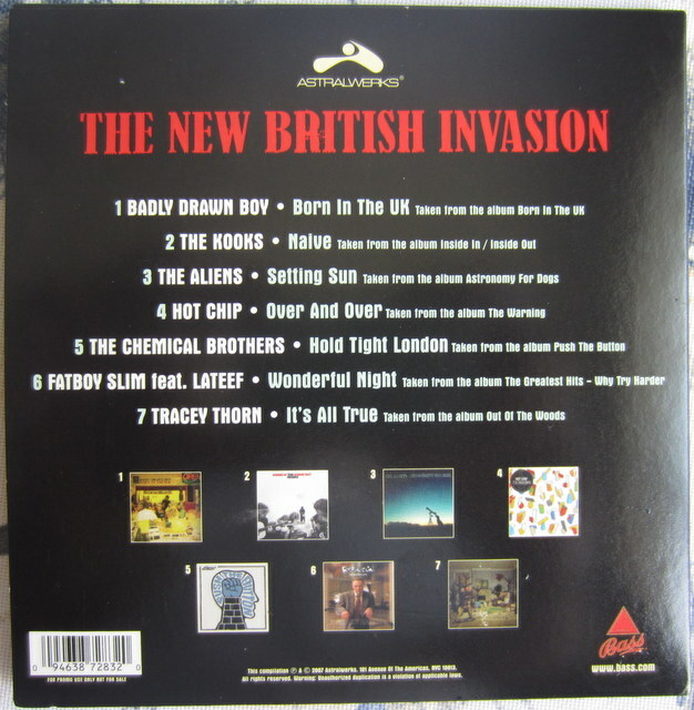 The New British Invasion, CD, 2007, promo, Excellent condition
