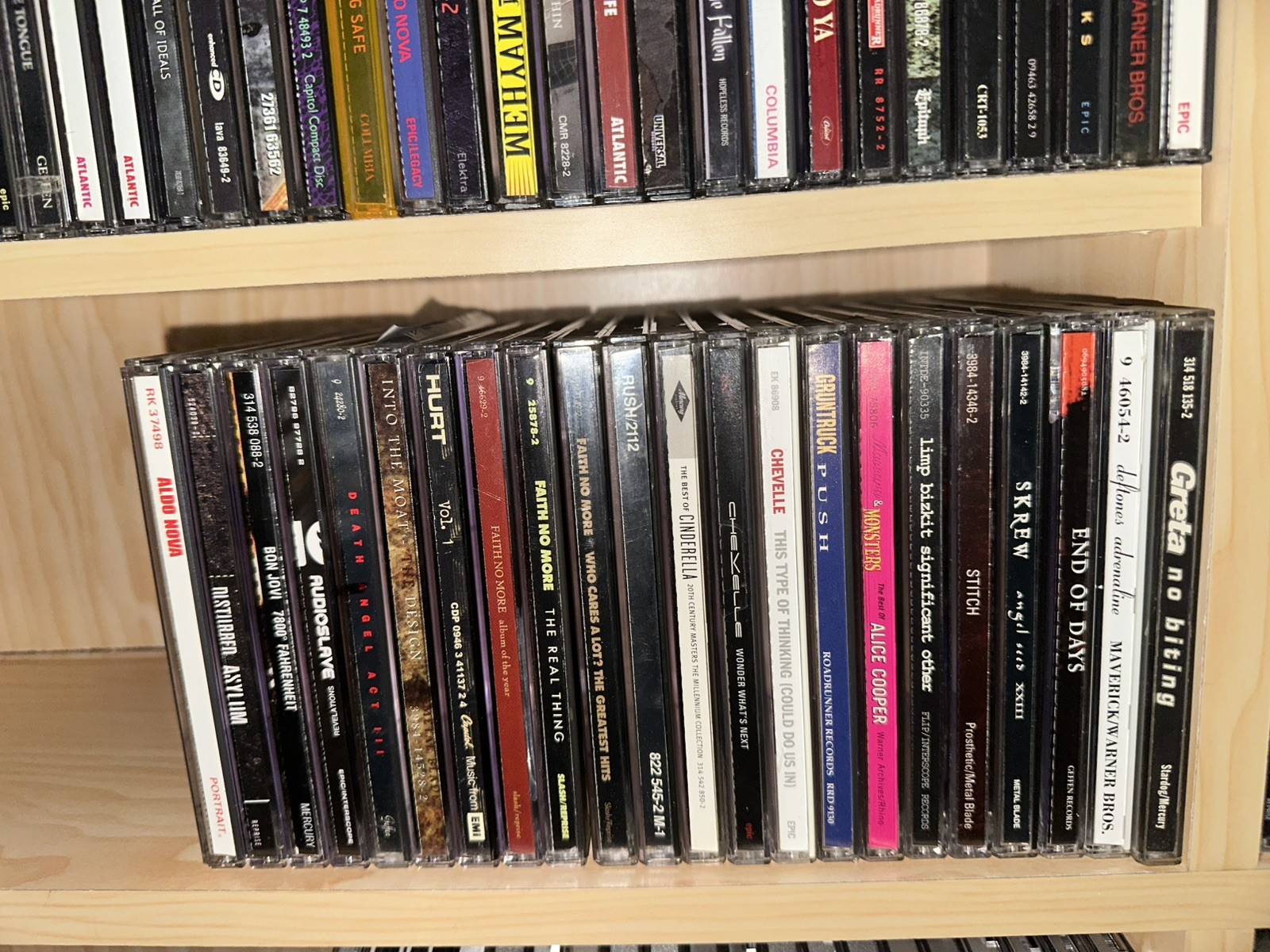 Heavy Metal and Hard Rock Cd's.