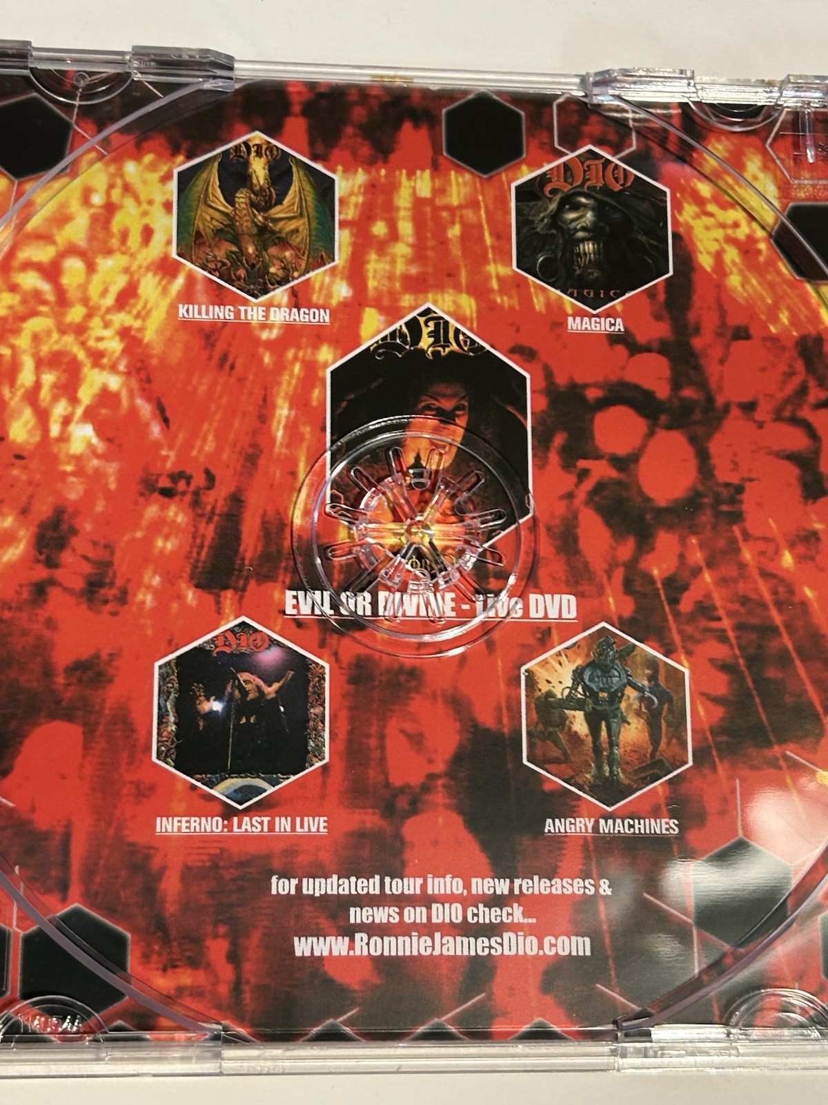 Dio Evil or Divine Live in New York City CD 2005 Spitfire Records Music CD