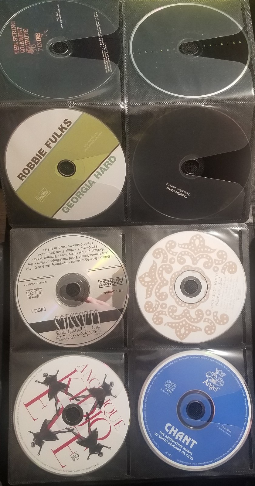 Heavy Thrash Speed Metal Hard Glam Rock Dubstep Rap Hip Hop 400 CD Binder Book