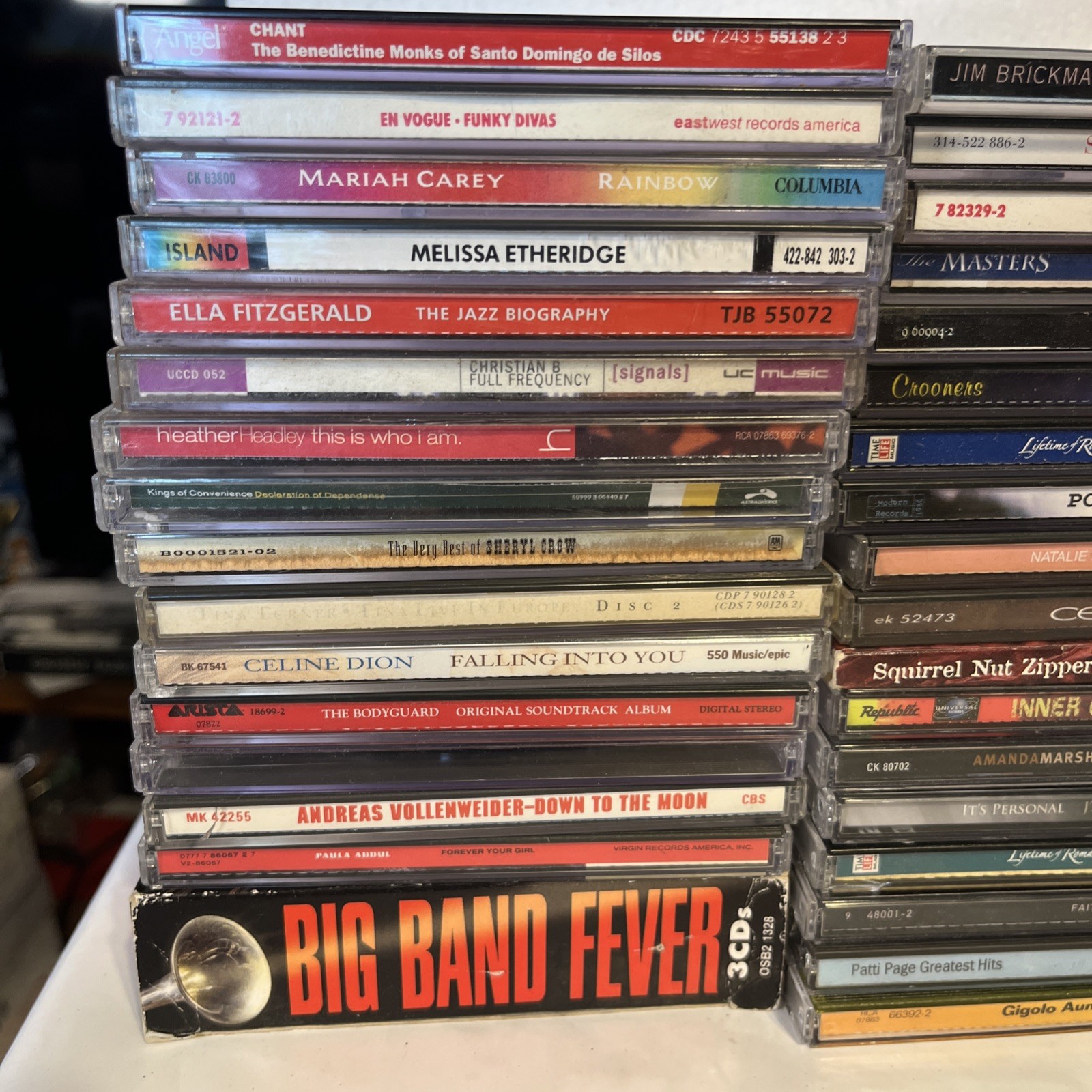 50 CD Lot Mixed Genres Pop Country Jazz Classical Soundtracks Untested Bulk