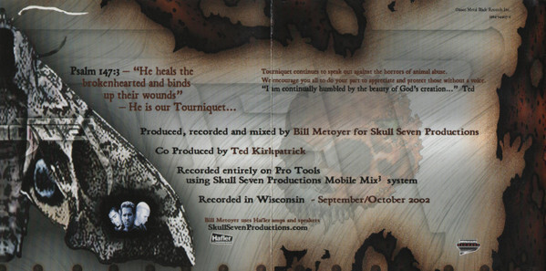 TOURNIQUET-WHERE MOTH & RUST DESTROY (Metal Blade CD) Xian Thrash/Speed Metal