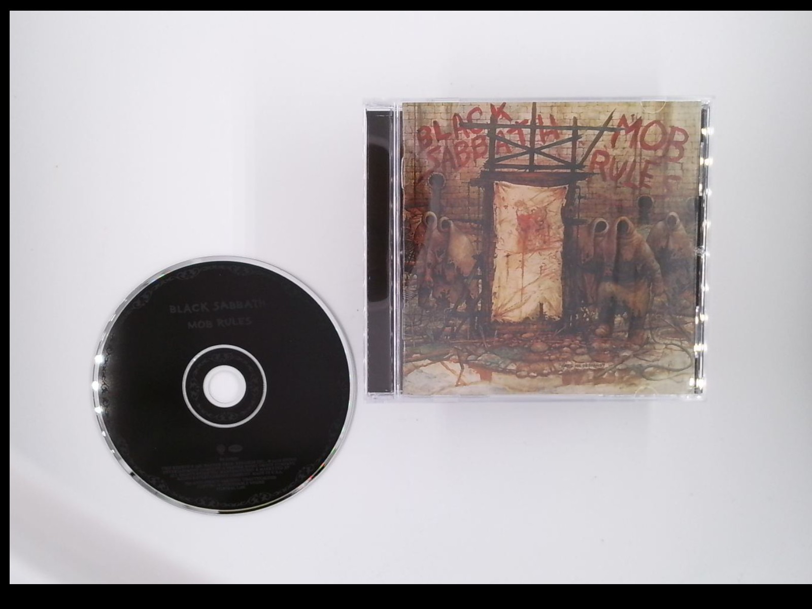 Black Sabbath Mob Rules ● 2013 CD ● Like New ● Free Shipping ● Ronnie James Dio