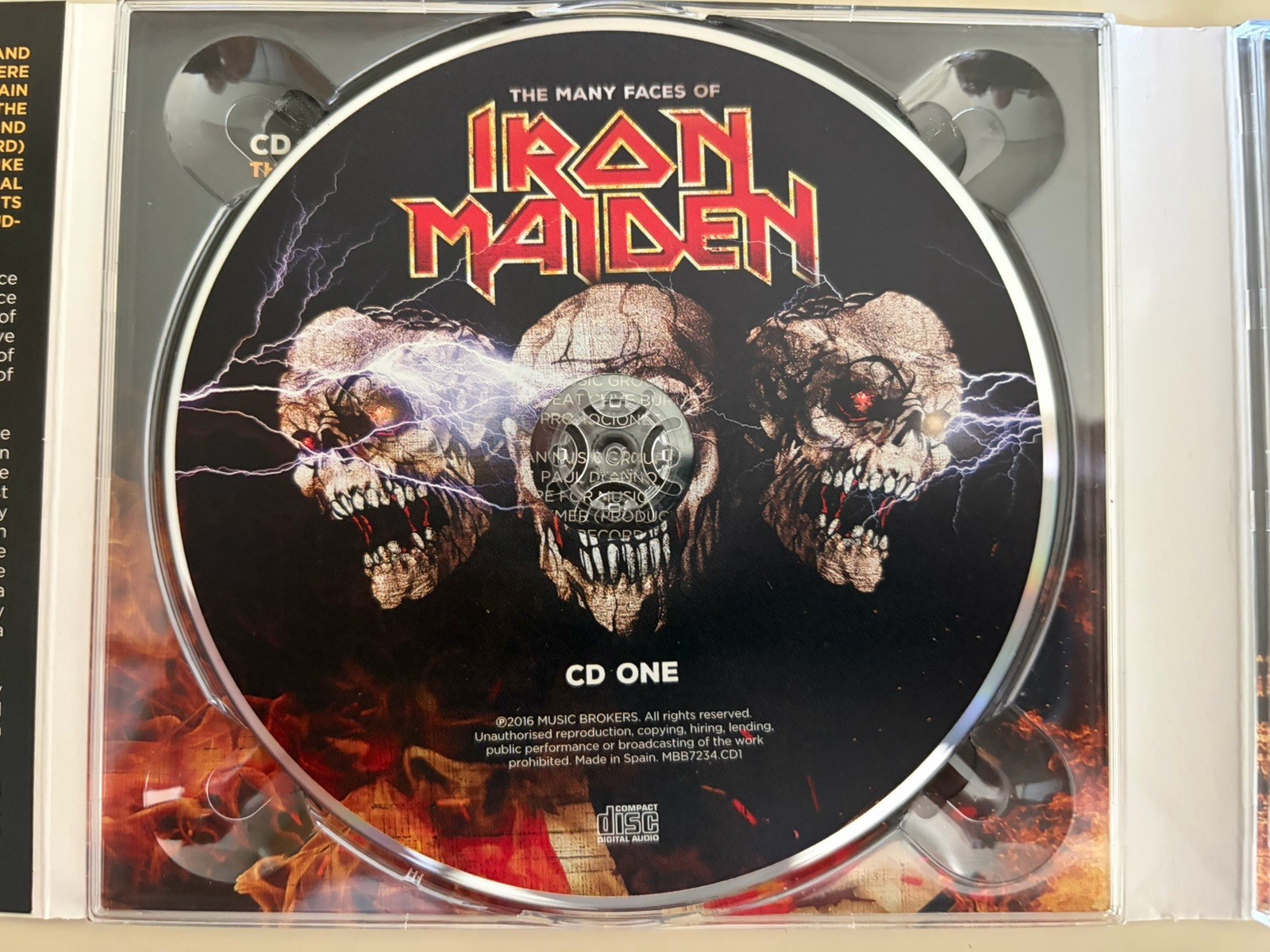Iron Maiden - The Many Faces of Iron Maiden 3CD Box Set Compilation (2016)