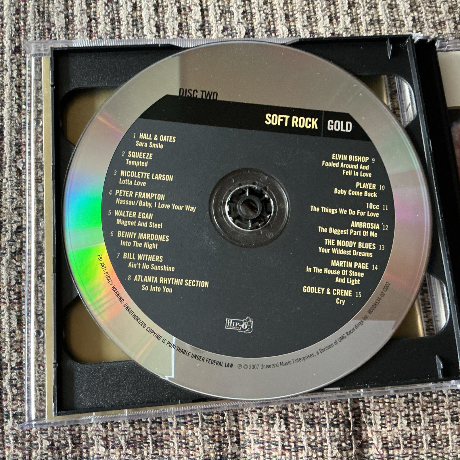SOFT ROCK: GOLD 2-CD SET OOP HIP-O PRINT 30TRX VARIOUS ARTISTS YACHT ROCK HITS