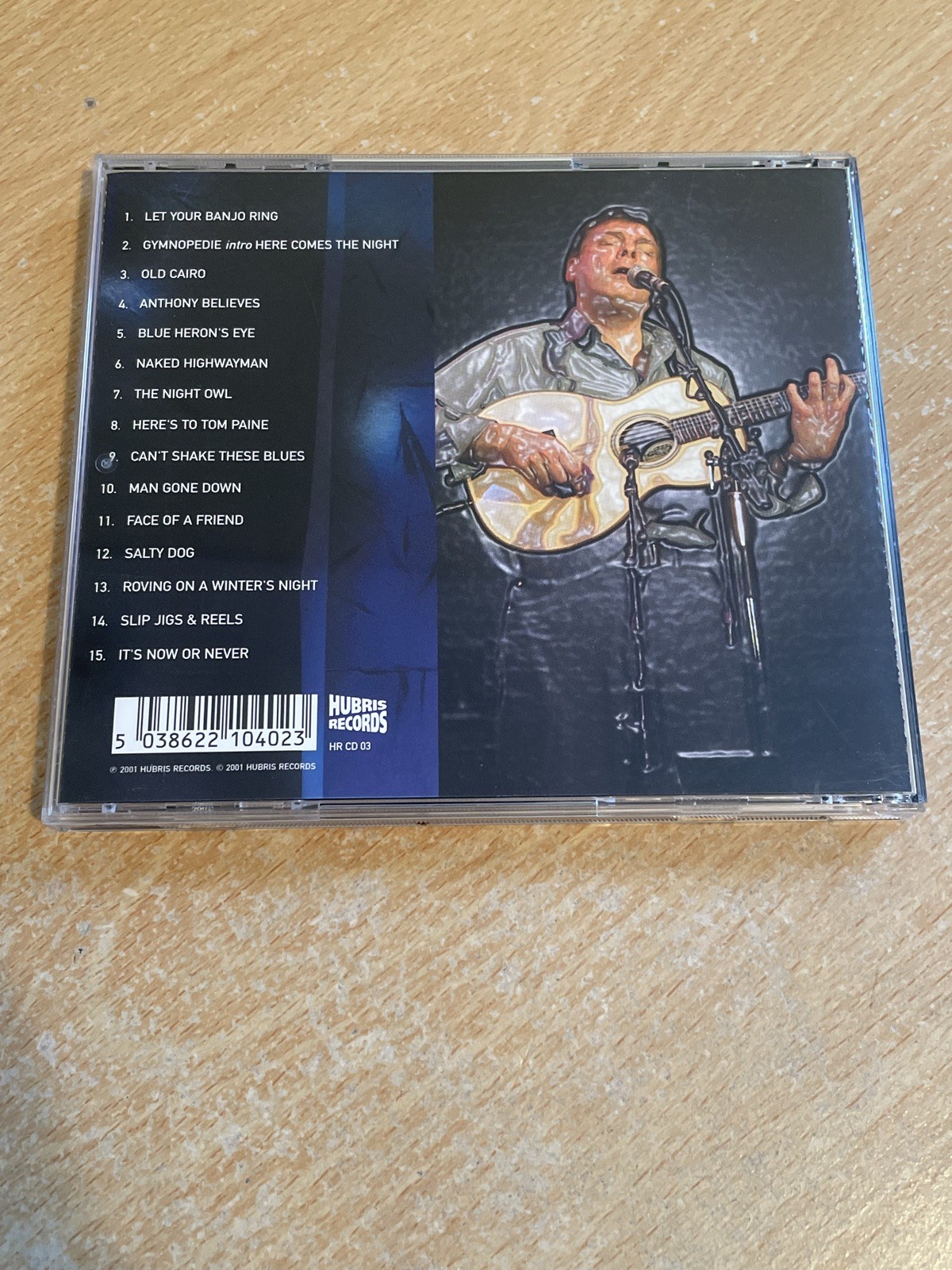 Steve Tilston - Live Hemistry (Live Recording, 2004) CD Music