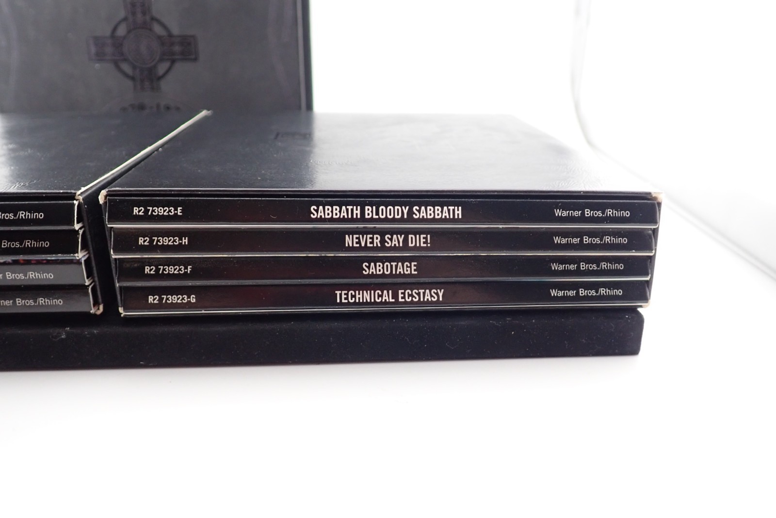 BLACK SABBATH The Black Box Complete Original 1970-1978 8 CD/DVD BOX SET! RARE!