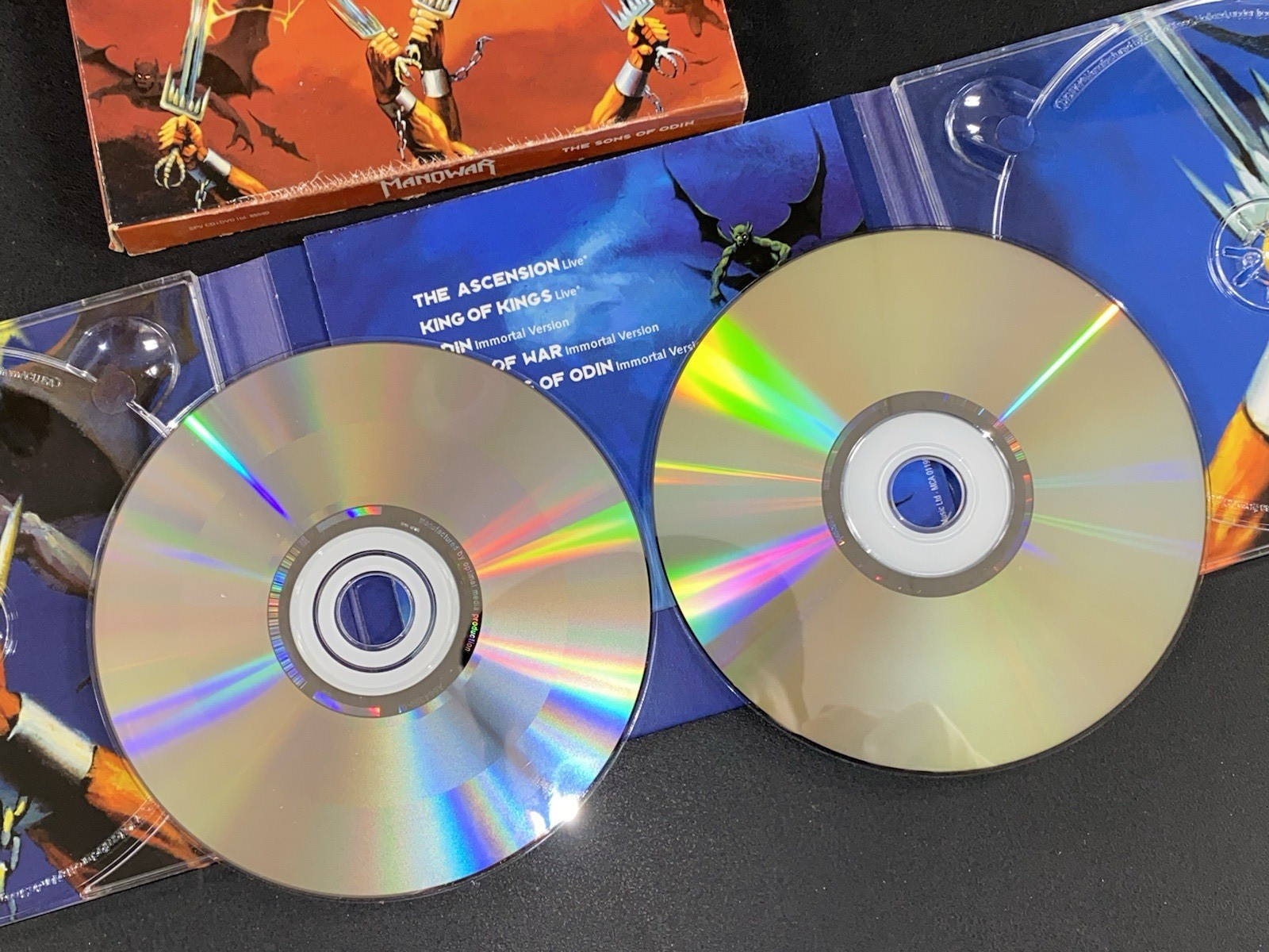 Manowar - The Sons Of Odin - CD DVD Import - 2006 Magic Circle Music ‎