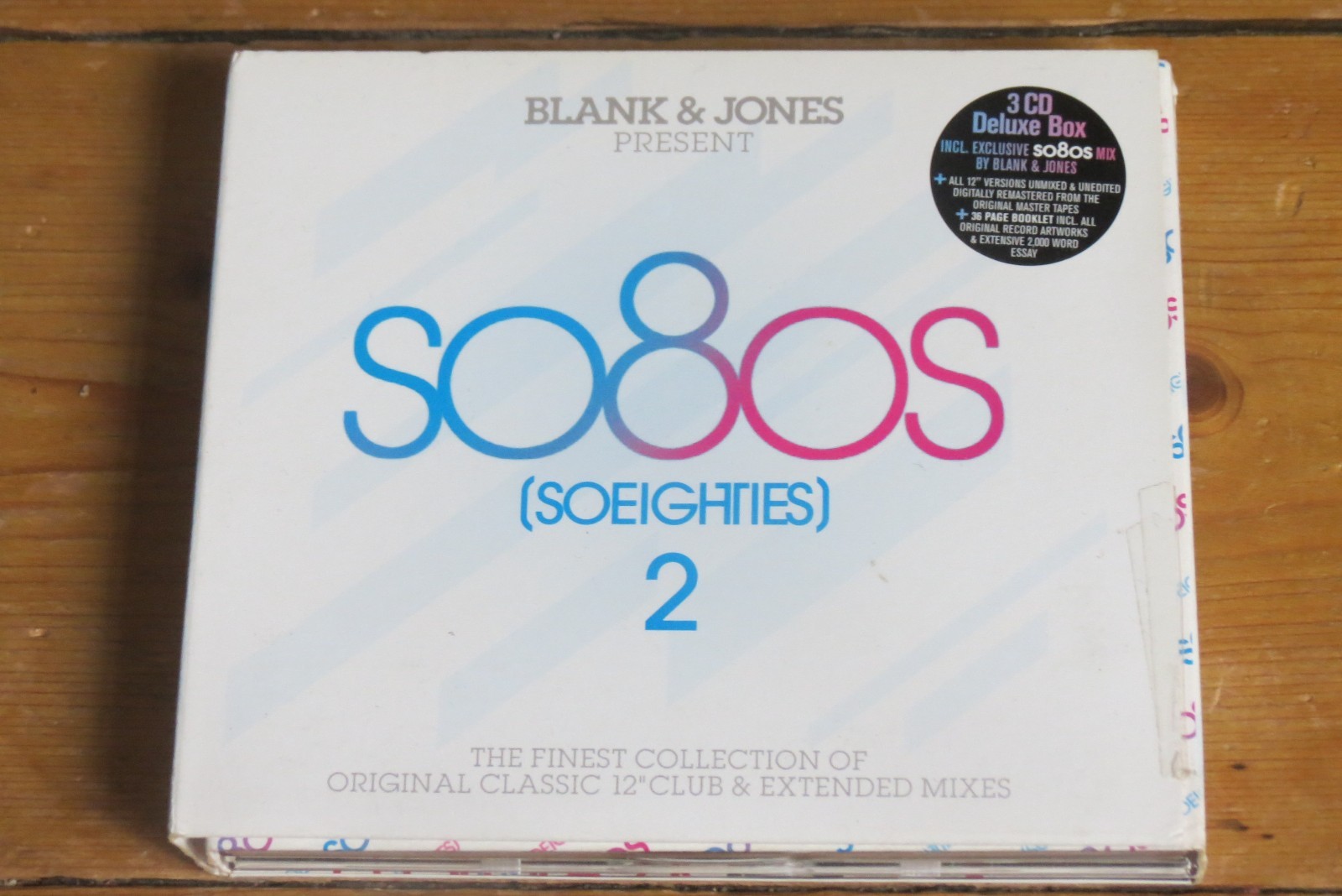 3 CD So80s 2 - 80s 12" mixes - New Order/a-ha/Kajagoogoo/Duran/Yazoo/OMD/Spandau