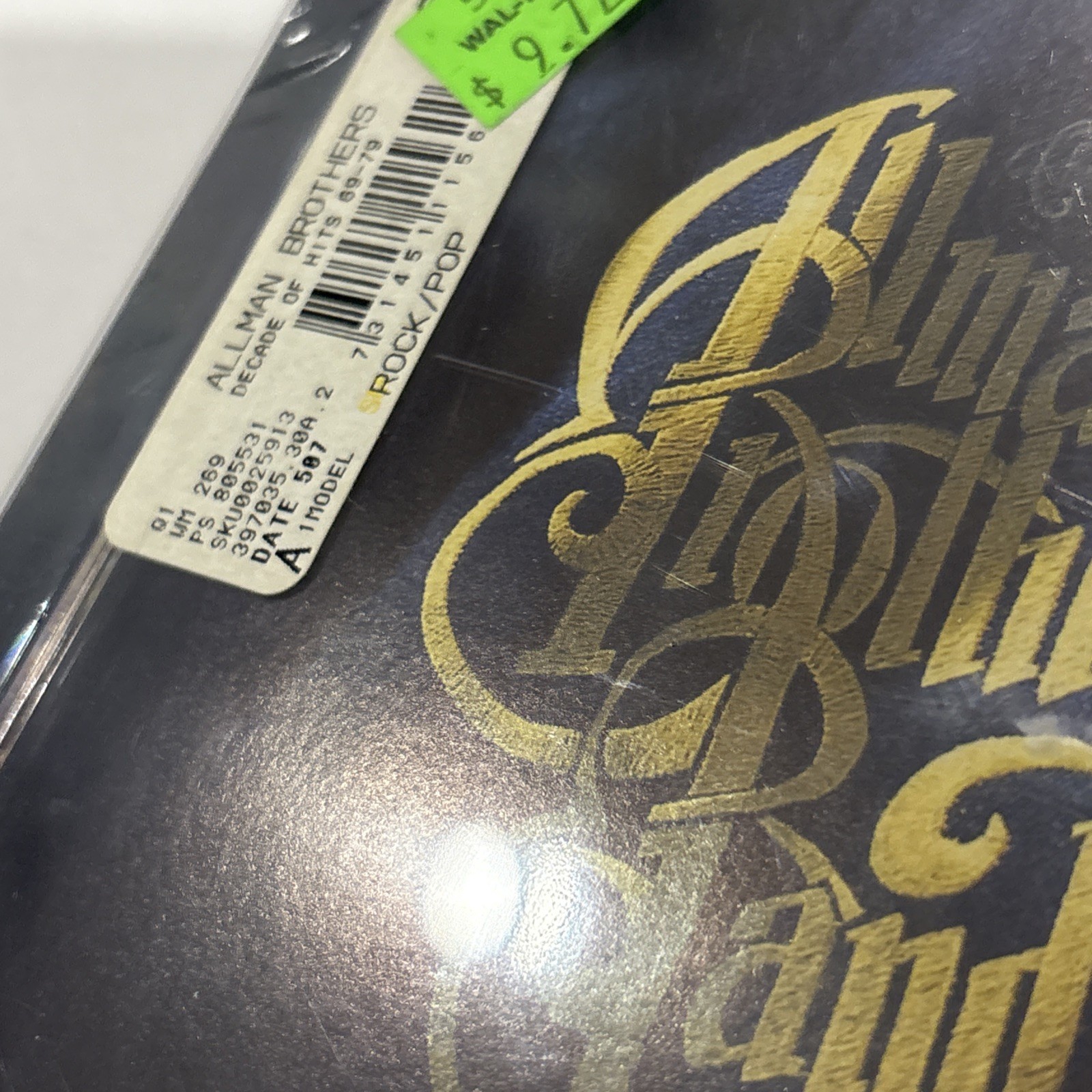 The Allman Brothers Band - A Decade of Hits 1969-79 (CD, 2000) NEW SEALED *Read