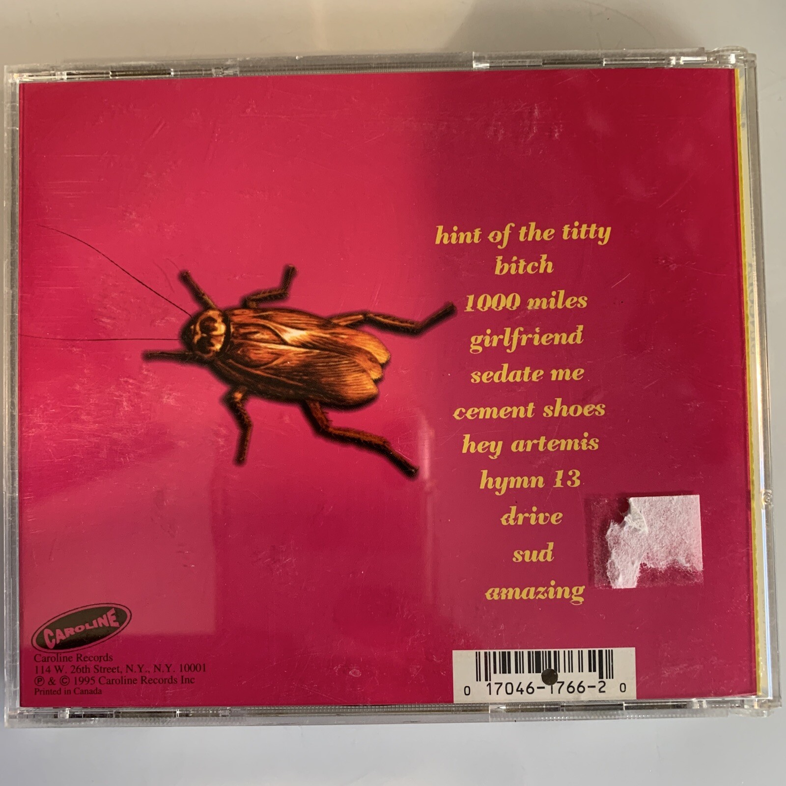 What the Nothinghead Said by Sincola (CD, Feb-1995, Caroline Distribution)