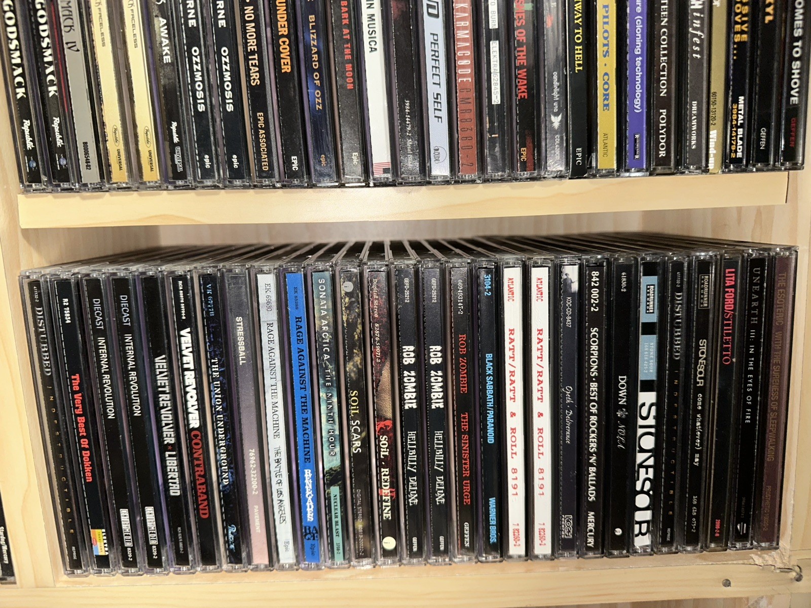 Heavy Metal and Hard Rock Cd's.