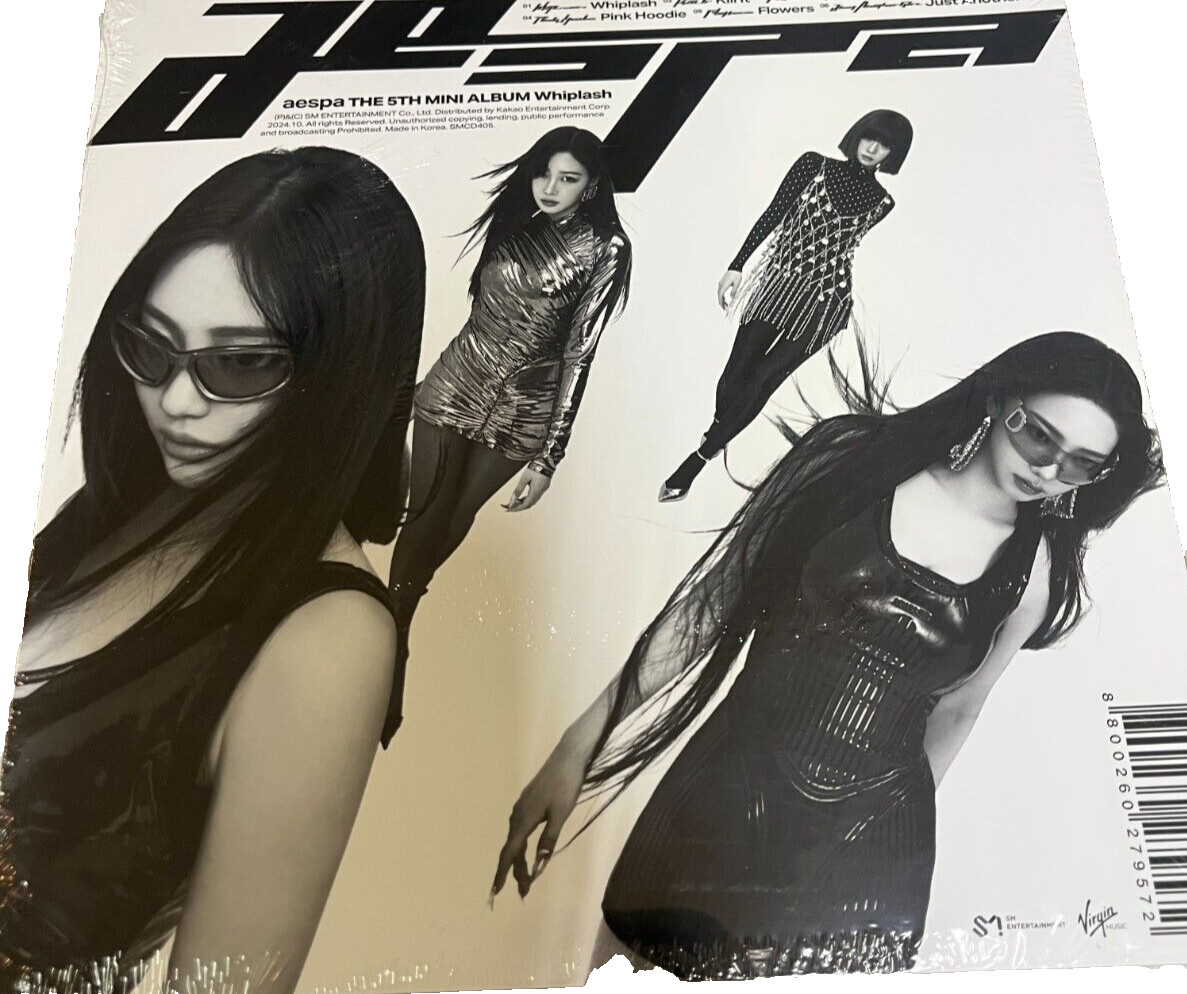 New & Sealed! Aespa Whiplash Target Exclusive K-Pop Album CD