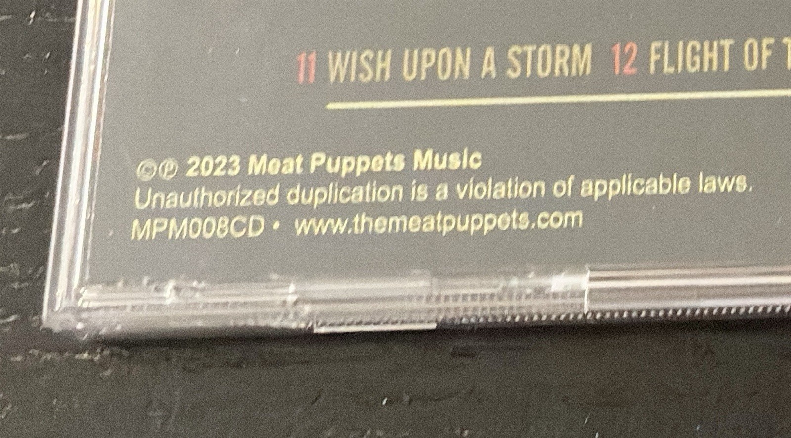 Meat Puppets Monsters CD 2023 TOUCHDOWN KING