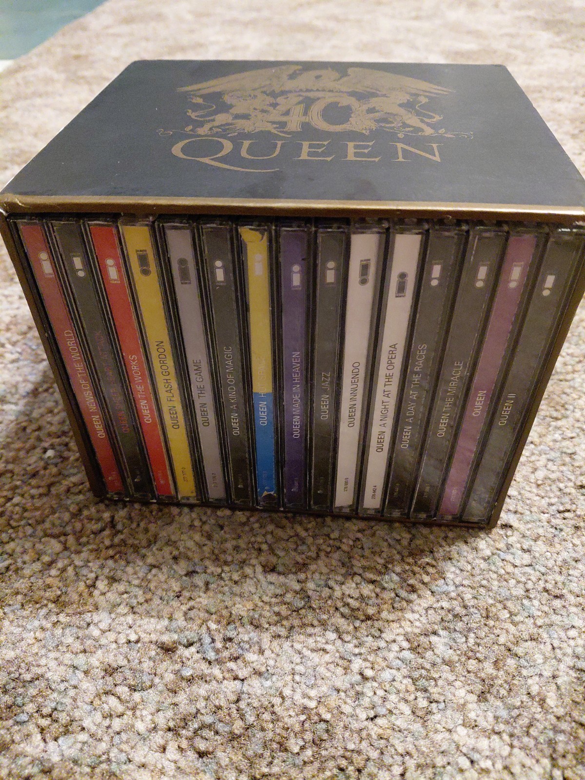 Queen Collector's Set 40 Limited Edition Collector's Box 15 CDs 15 EPs 30 CDs