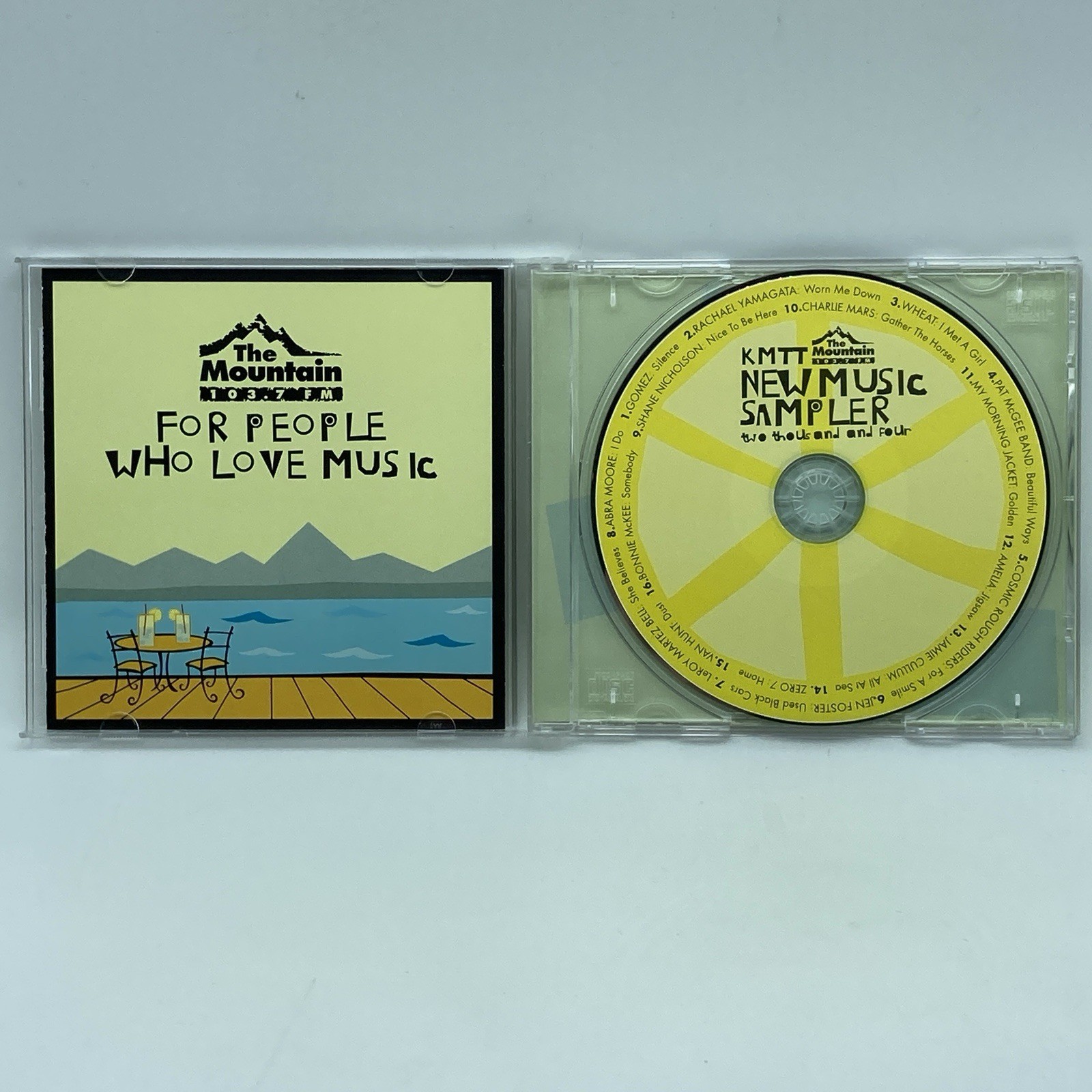 103.7 the Mountain "KMTT New Music Sampler 2004" CD FM Seattle Adult Rock