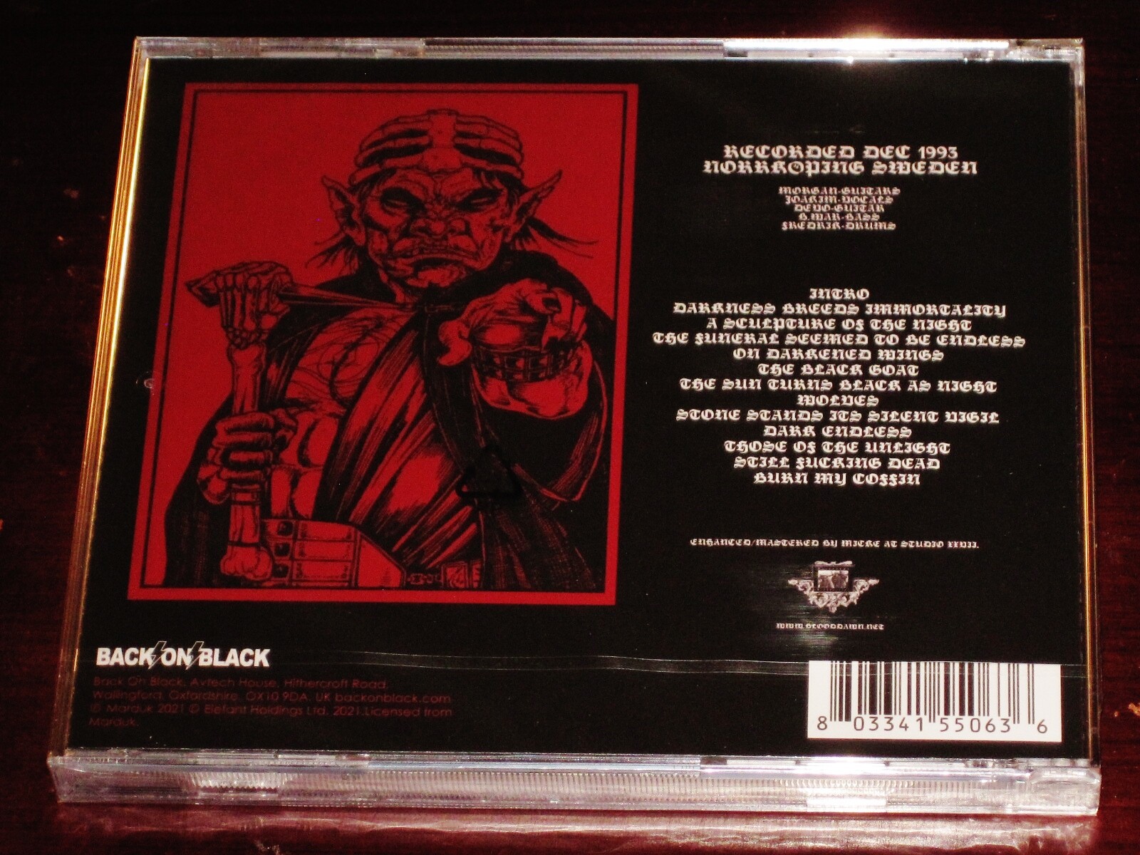 Marduk: Strigzscara Warwolf CD 2021 Back On Black Records UK BOBV956CD NEW