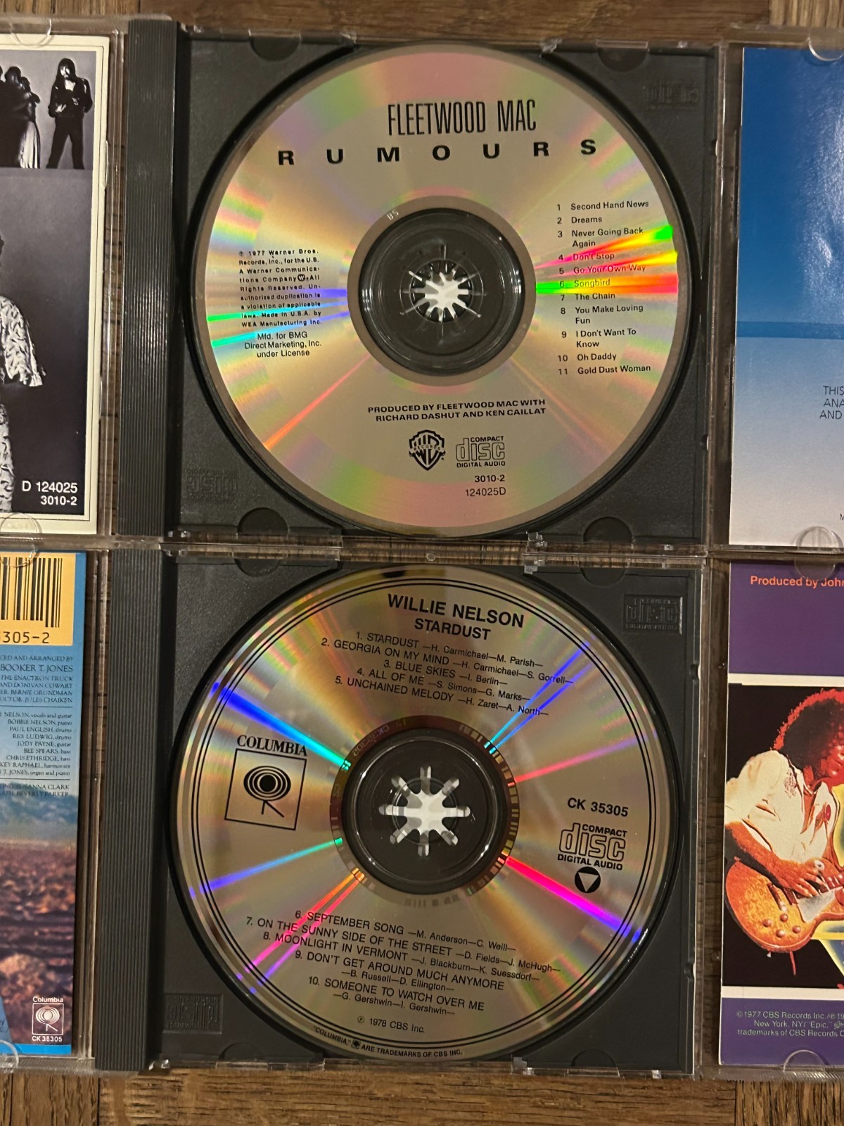8x - 1970's CD Lot - ROCK - CLASSIC - EAGLES CARS FLEETWOOD REO LYNYRD EMERSON