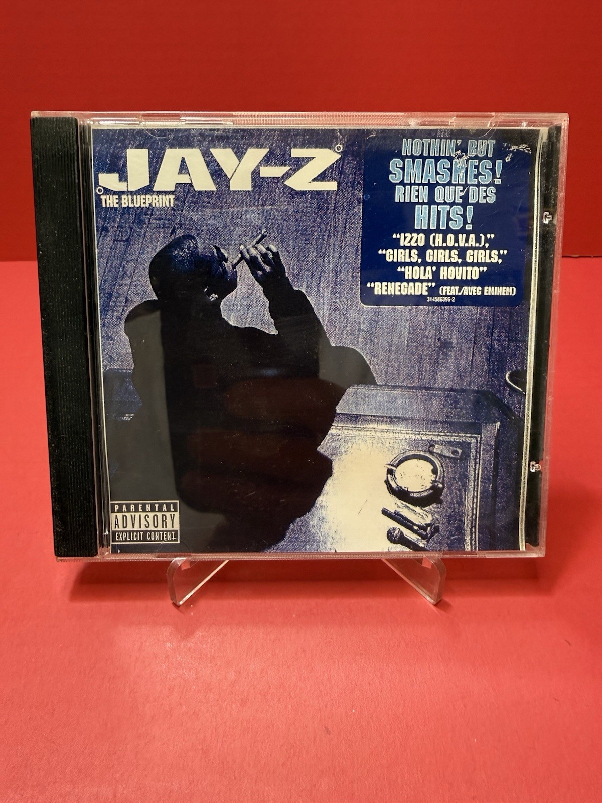 Jay-Z The Blueprint CD 2001 Hip-Hop Roc-A-Fella Parental Advisory Eminem