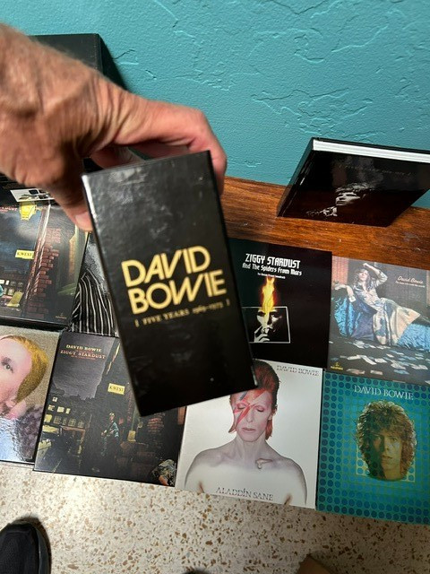 David Bowie Five Years 1969-1973 12CD Box Set Complete Parlophone VG IOB PLAY