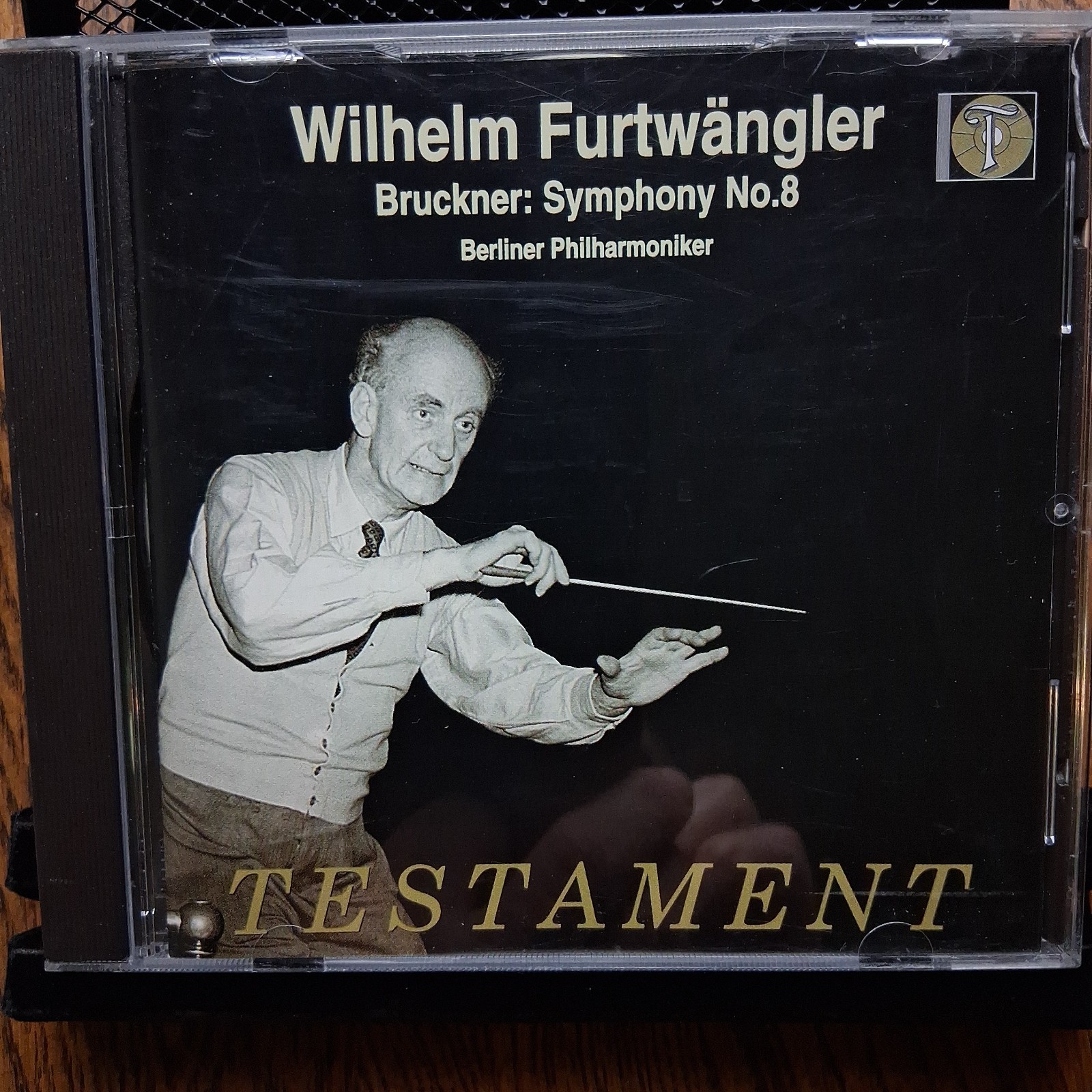 Furtwangler Bruckner Symphony No 8 Berlin Philharmonic Testament CD 1998