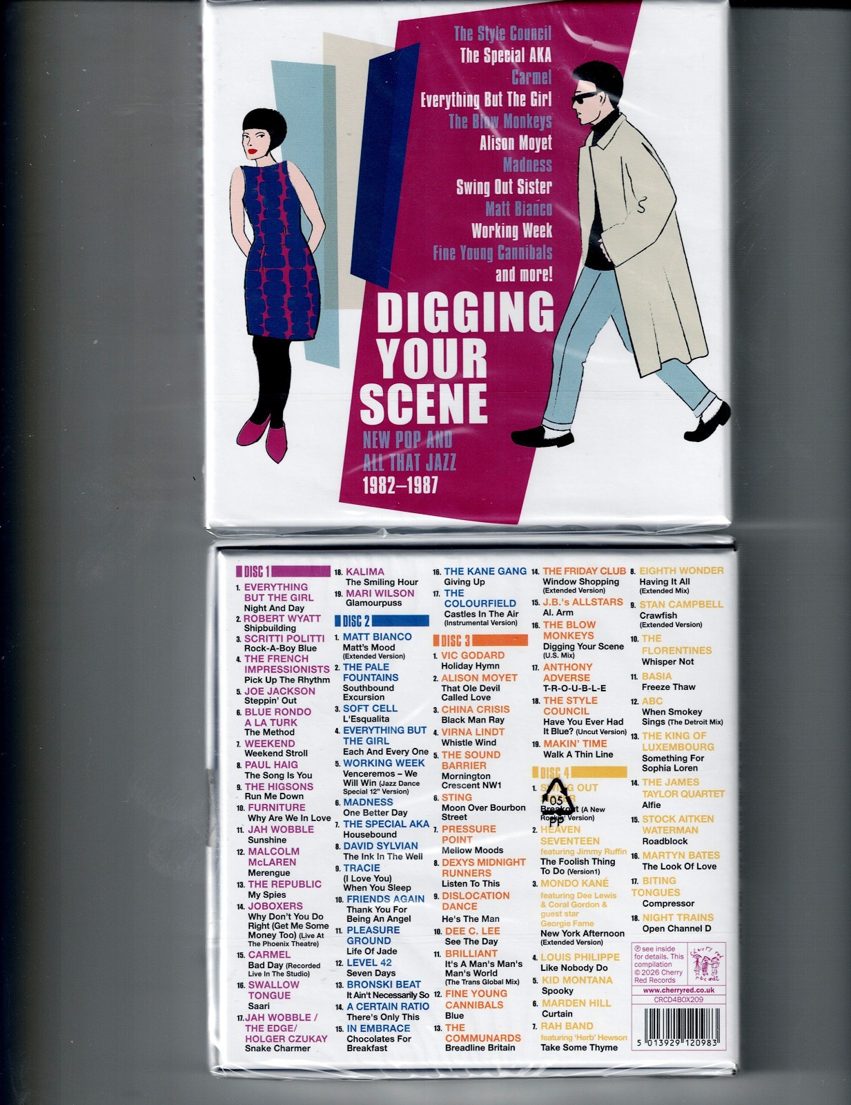 DIGGING YOUR SCENE: POP & JAZZ 82-87 -VAR (4CD 2026) NEW *73 TRACKS*