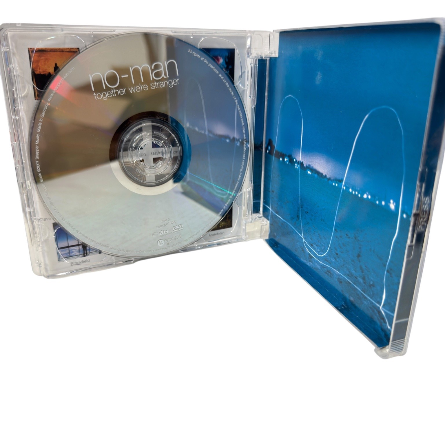 No-Man – Together We're Stranger CD/DVD-A 2007 Art Rock Kscope