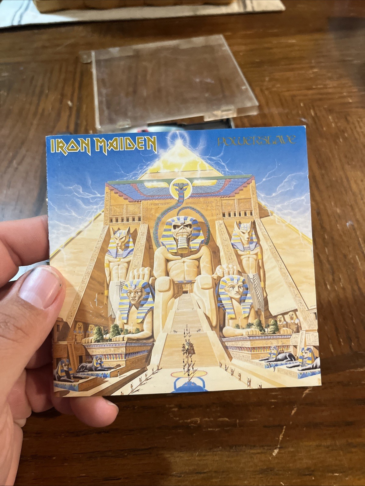 Iron Maiden Powerslave CD (1995, 2-Disc Set) RARE BONUS CD -CASTLE RECORDS