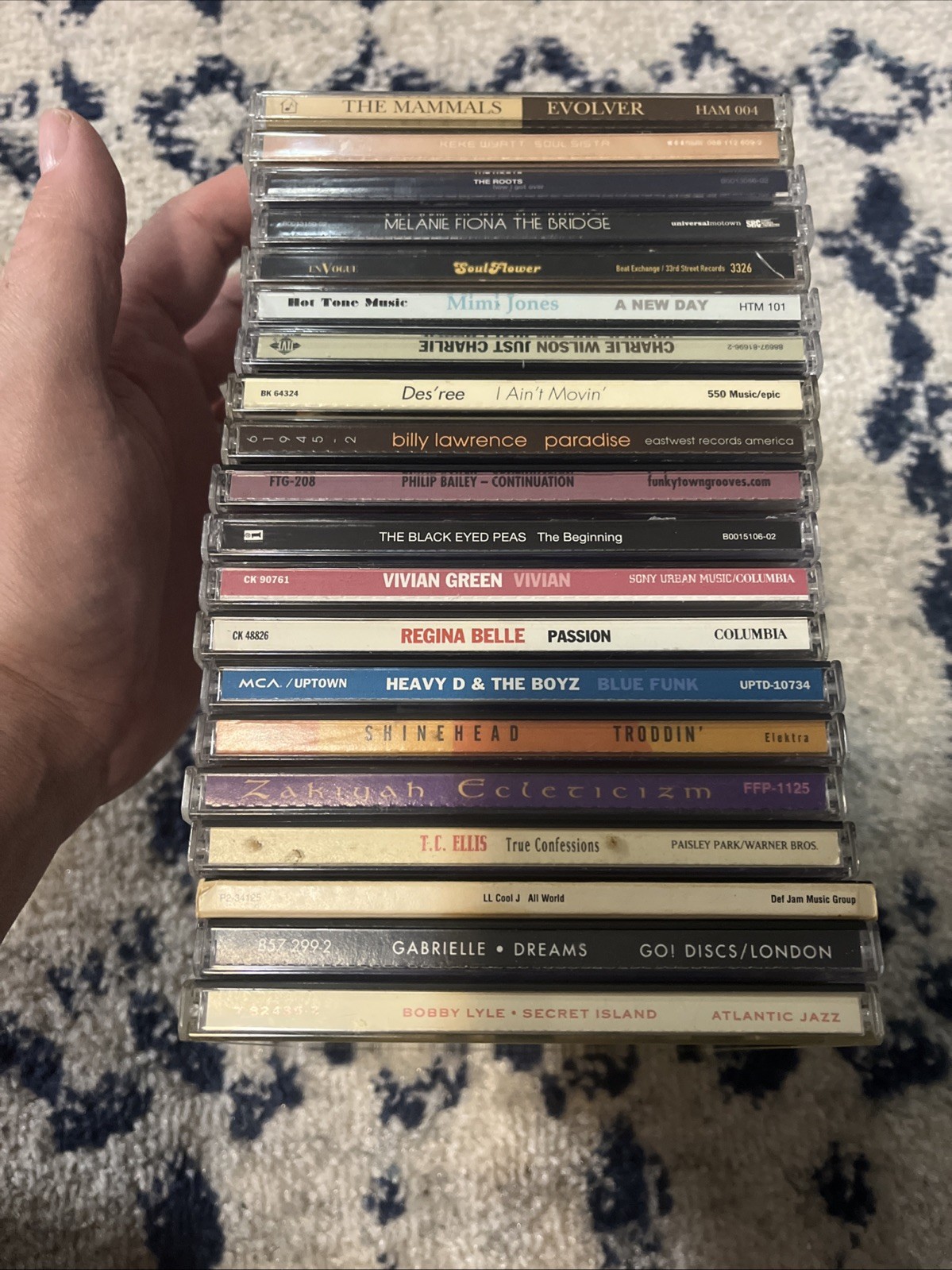 Rap, Soul, R&B, Hip Hop Music CDs Lot Of 20 With Cases And Inlays