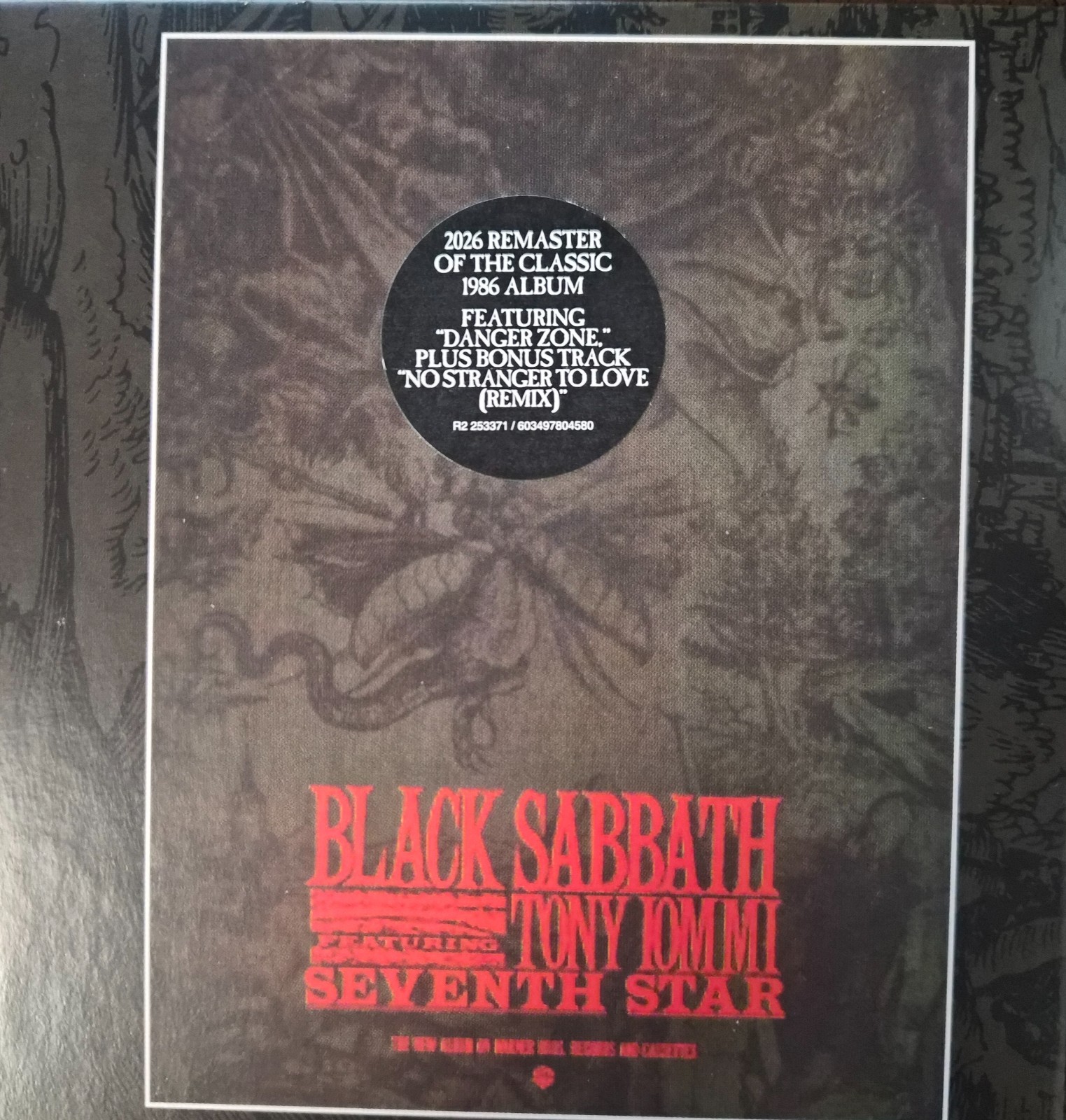 BLACK SABBATH "Seventh Star" feat. Tony Iommi (2026) CD [IMPORT]