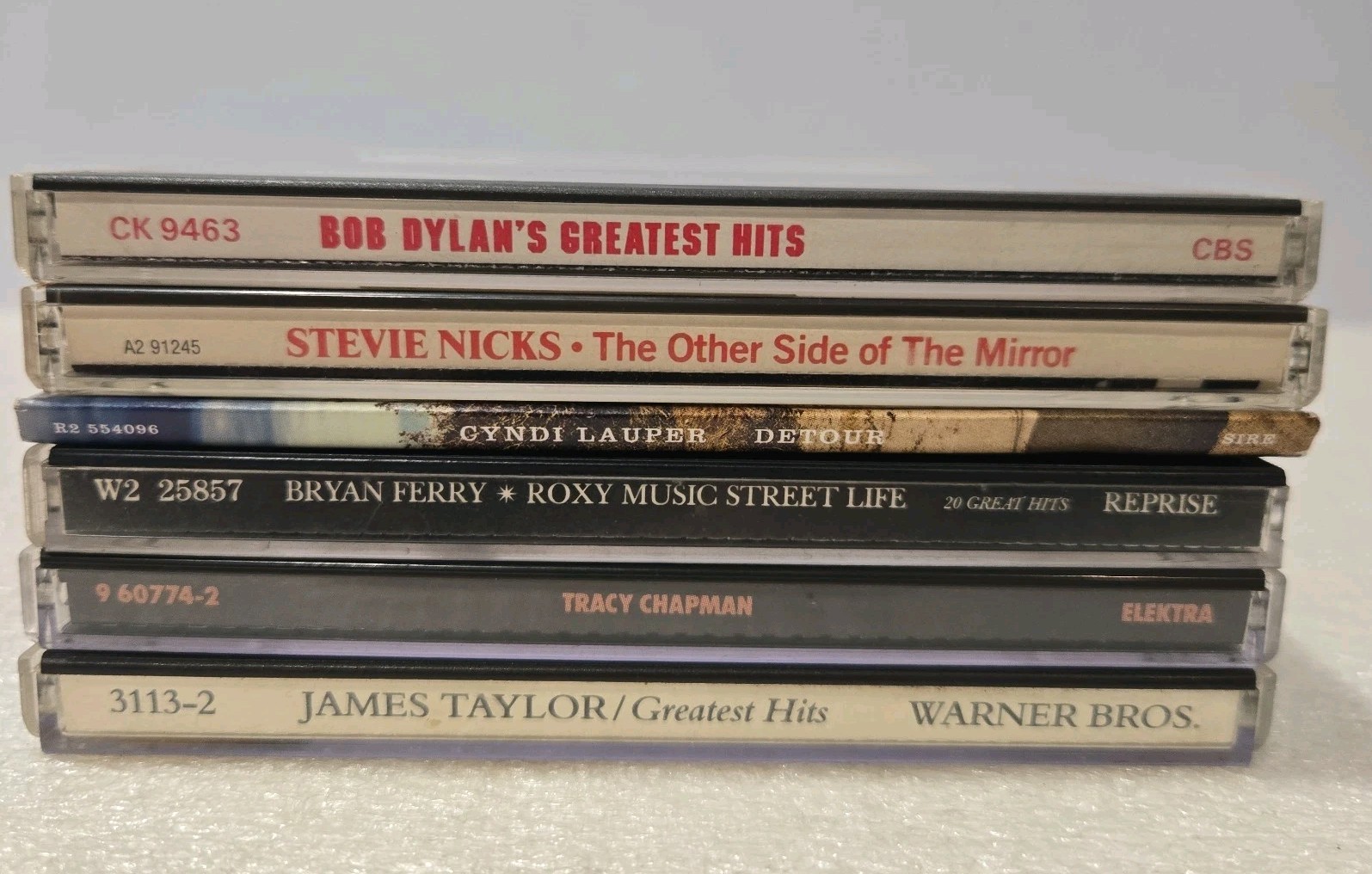 ROCK, POP, FOLK 6 CD LOT - SEE TITLES IN DESCRIPTION - RPF68